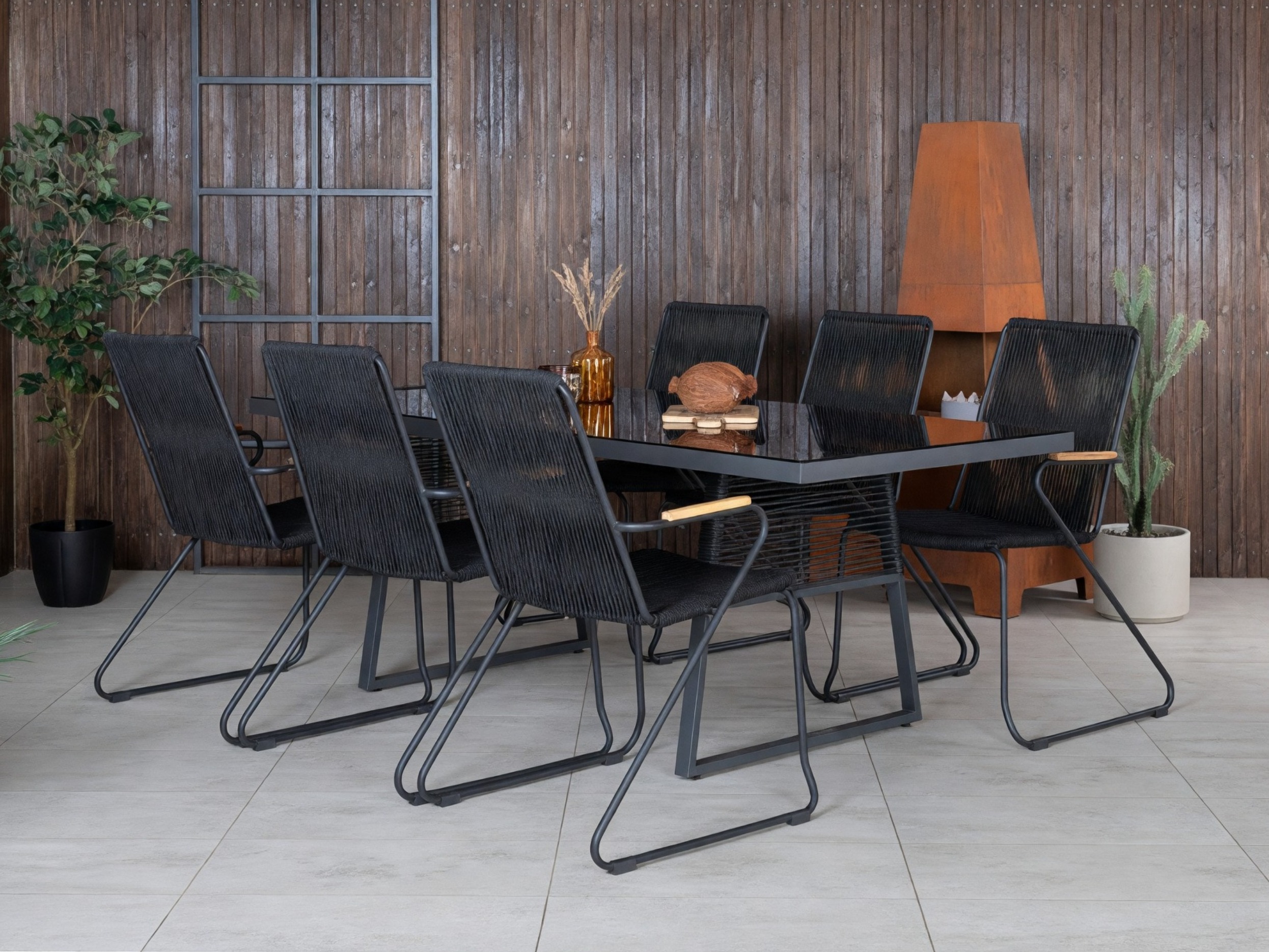 Laua ja toolide komplekt Dallas 5271