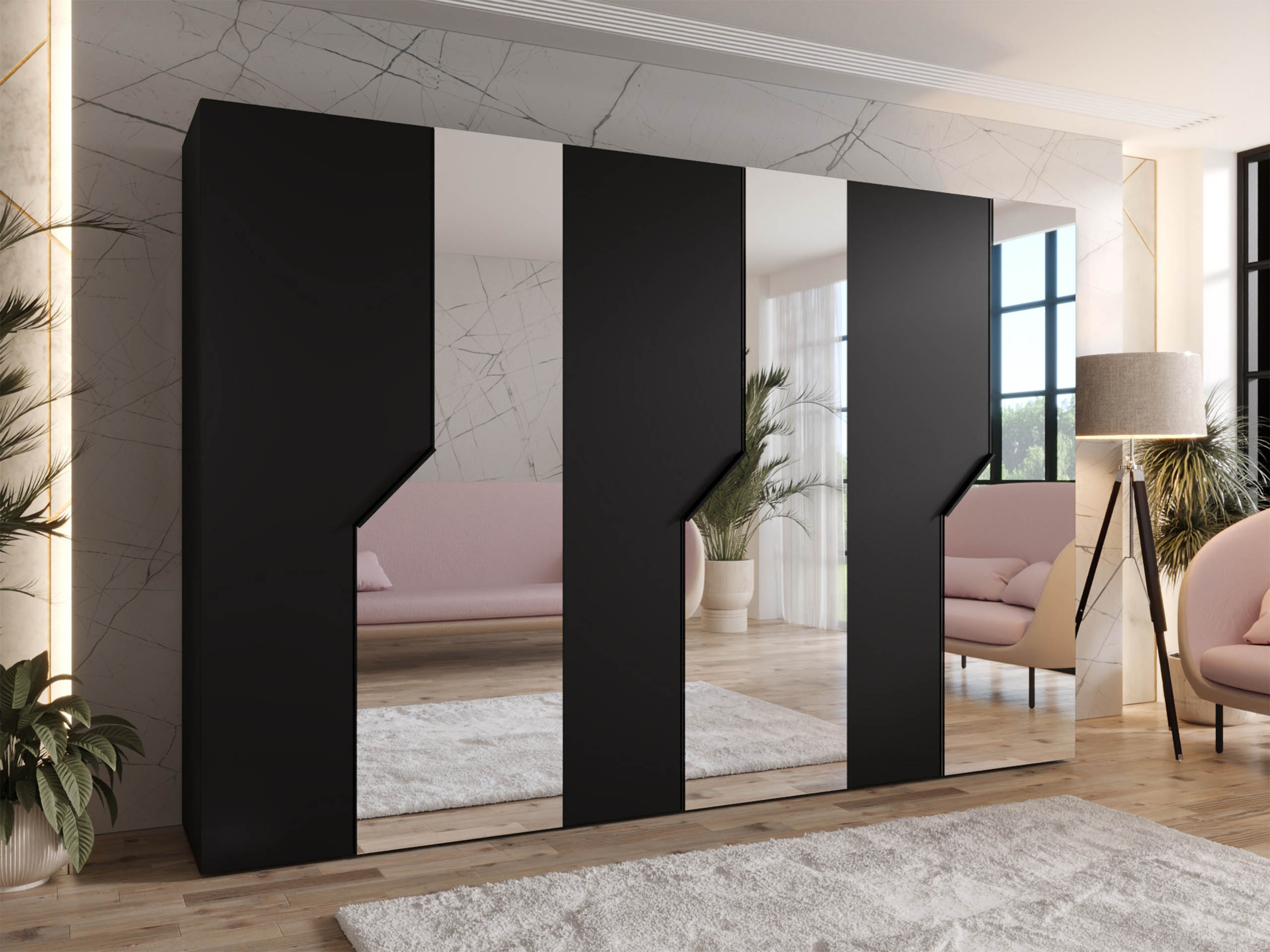 Riidekapp Hartford 599 (Must)