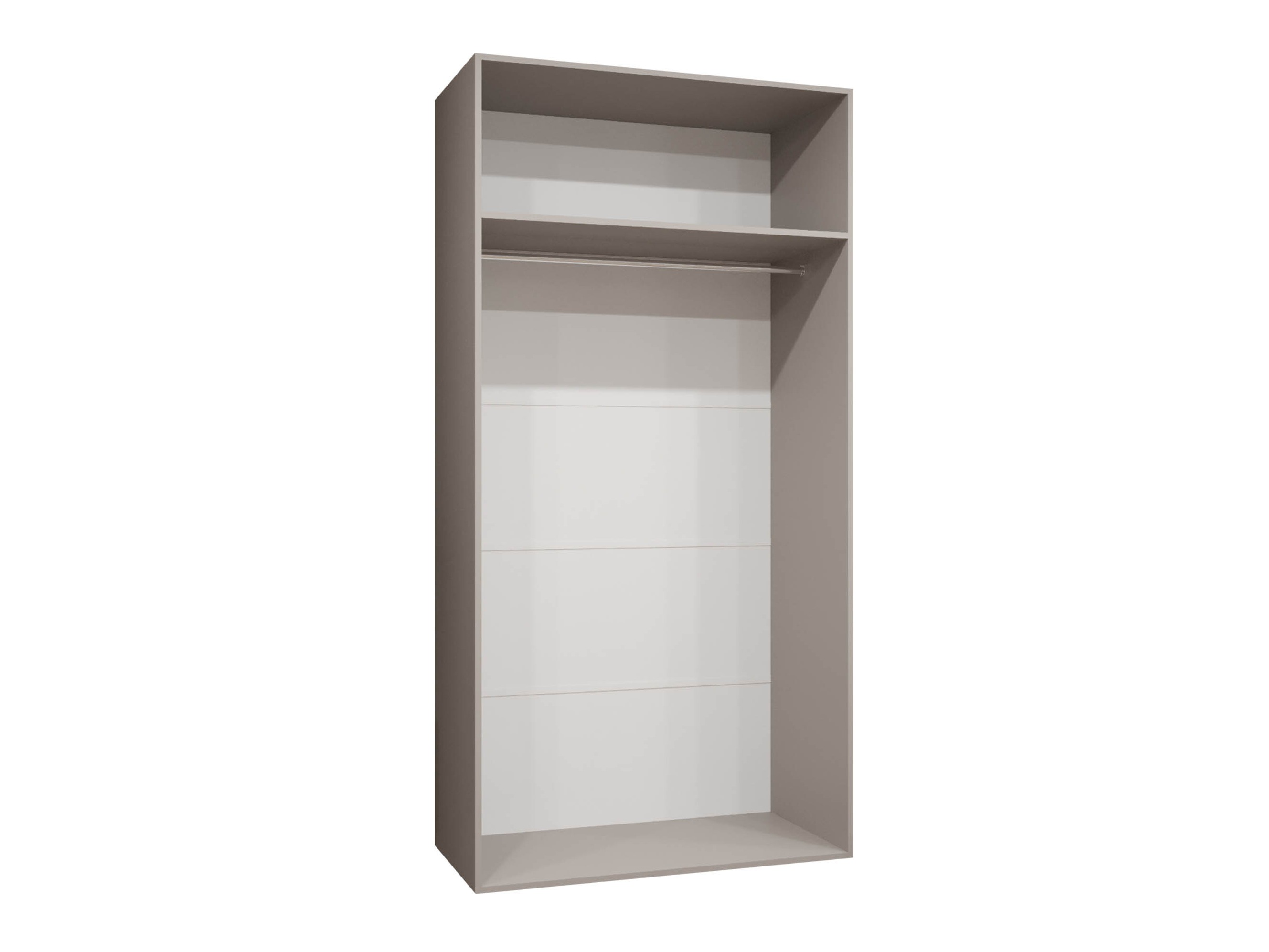 Riidekapp Hartford 600 (Valge)