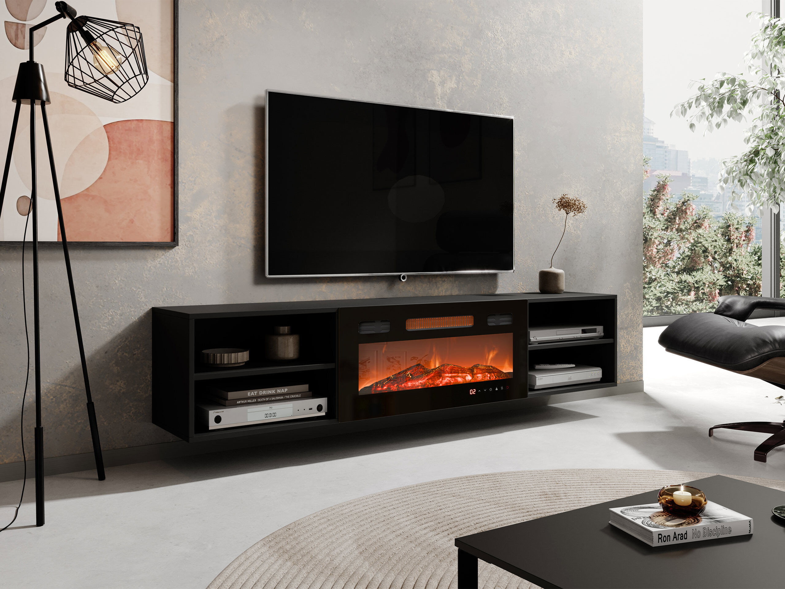 TV-alus Charlotte 190 (Must)