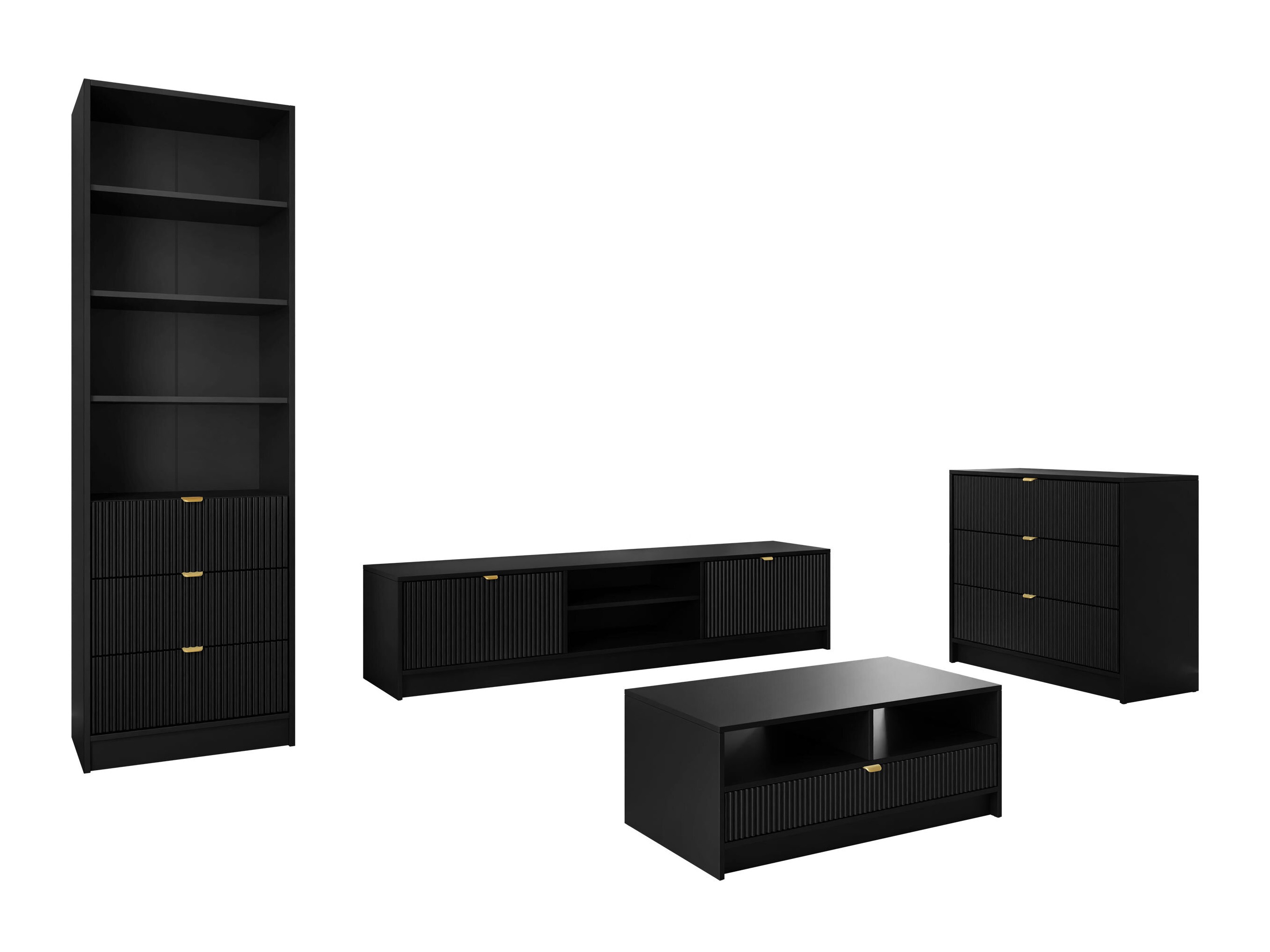 Elutoa komplekt Comfivo Papilio VII (Must)