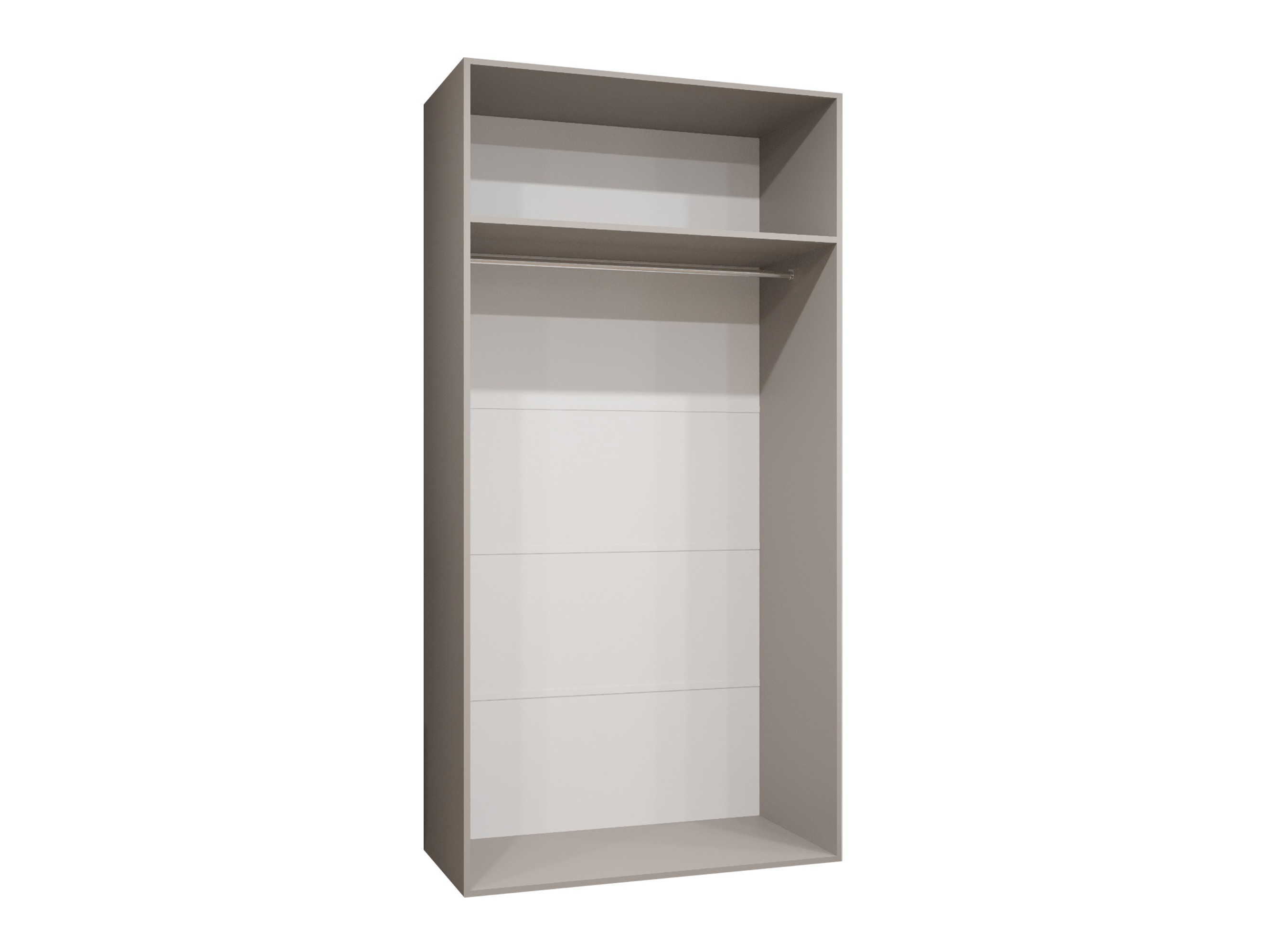 Riidekapp Hartford 628 (Valge)