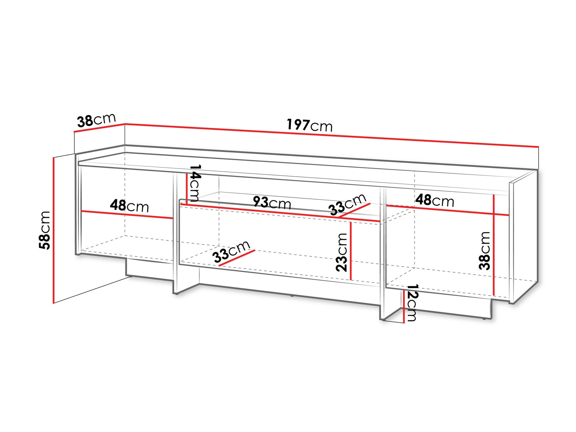 TV-alus SE3150