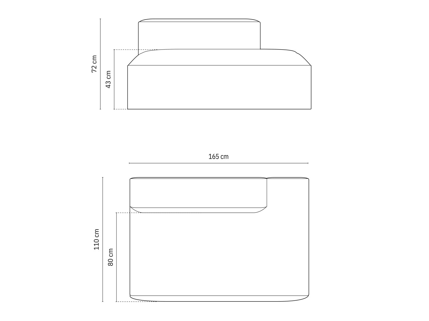 Modulaarne istumisnurk Sonsore 103 (Liberty 05)