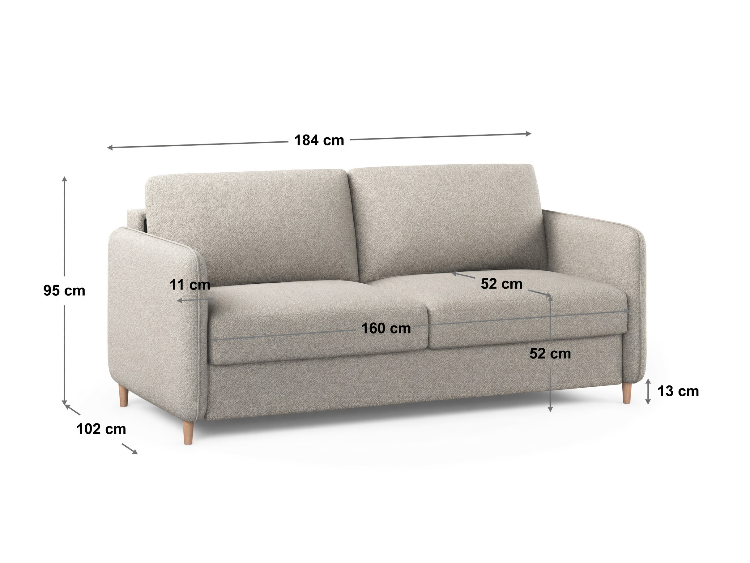 Diivanvoodi Beckley 357 (Babel White)