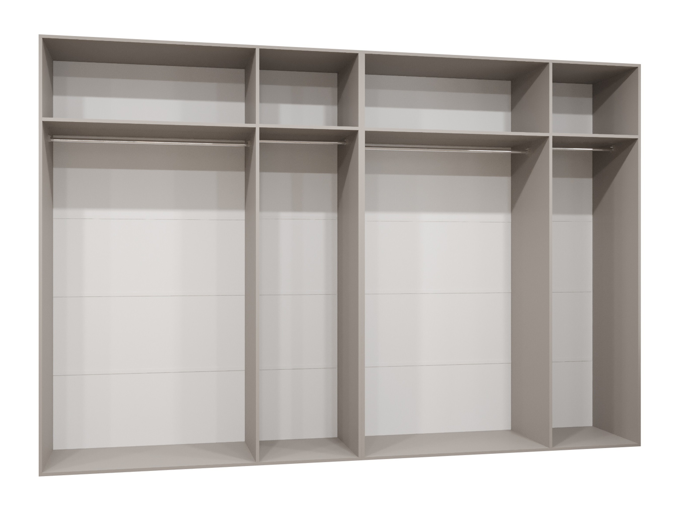 Riidekapp Hartford 607 (Valge)