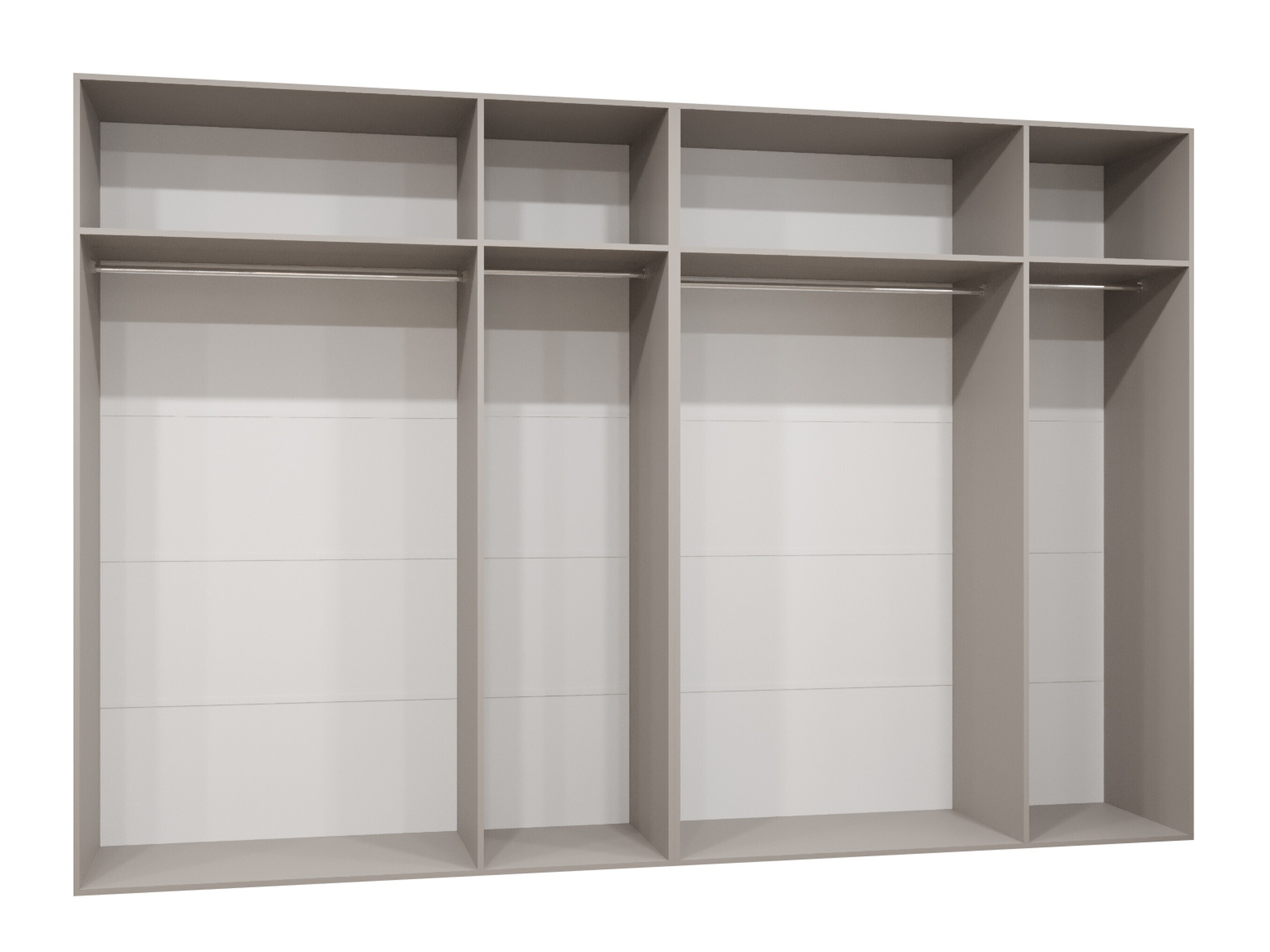 Riidekapp Hartford 612 (Valge)