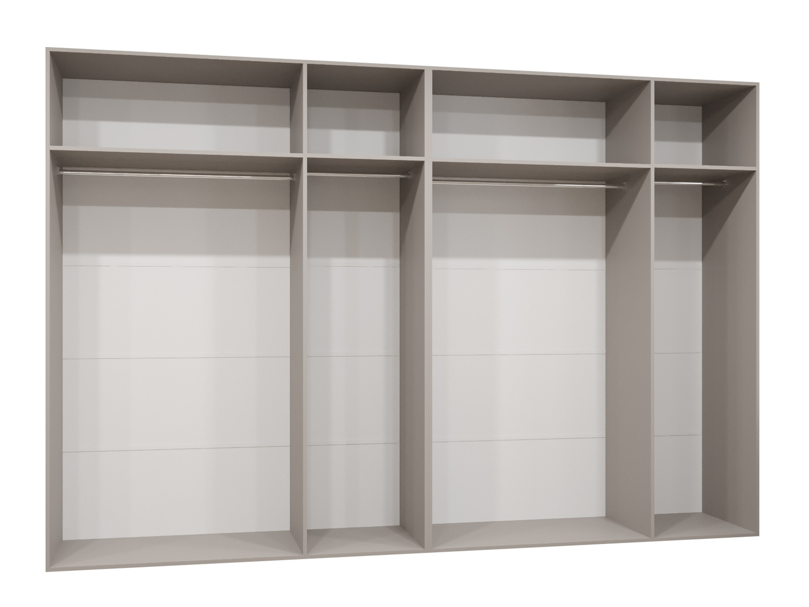 Riidekapp Hartford 627 (Valge)