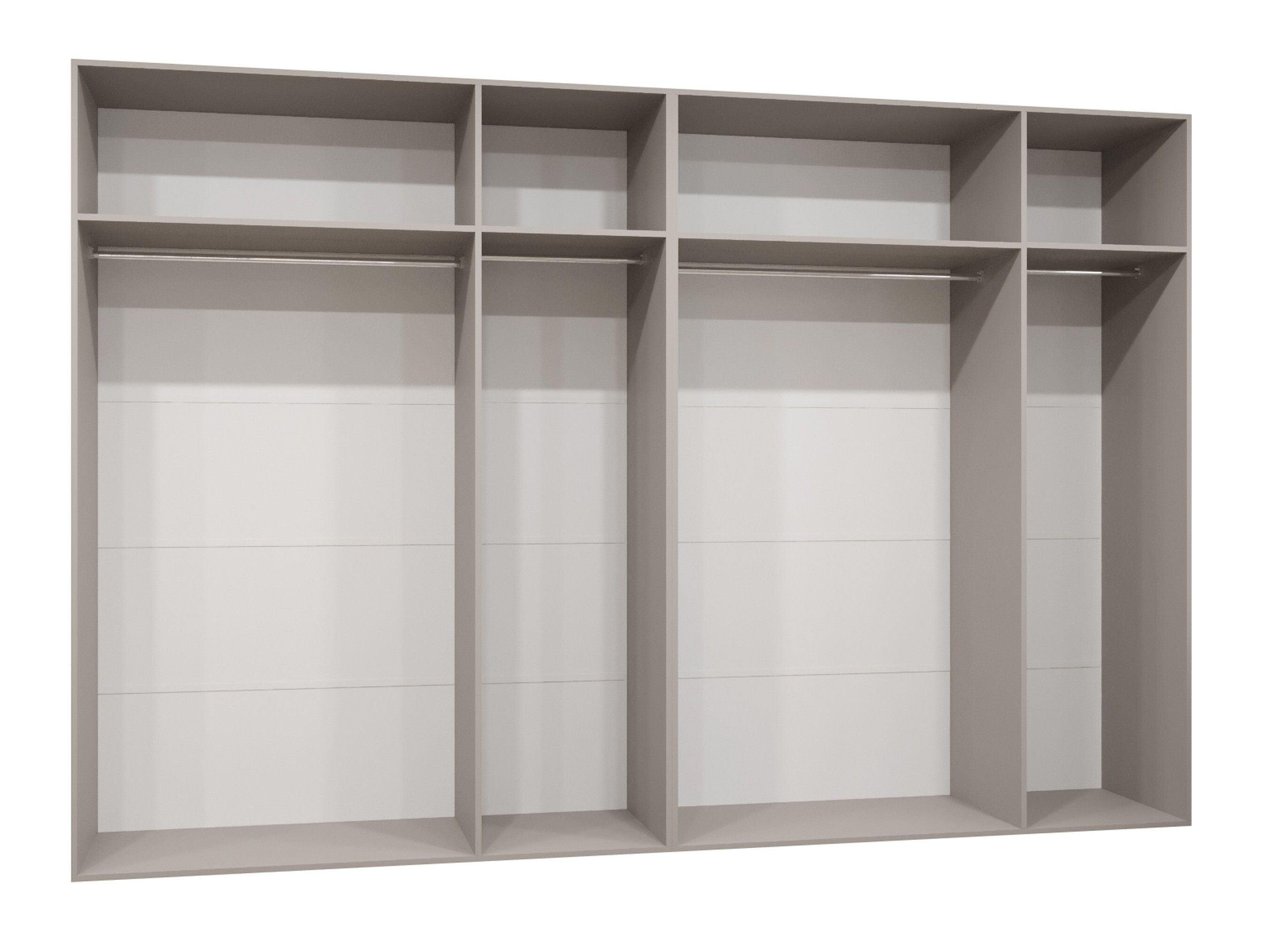 Riidekapp Hartford 632 (Valge)