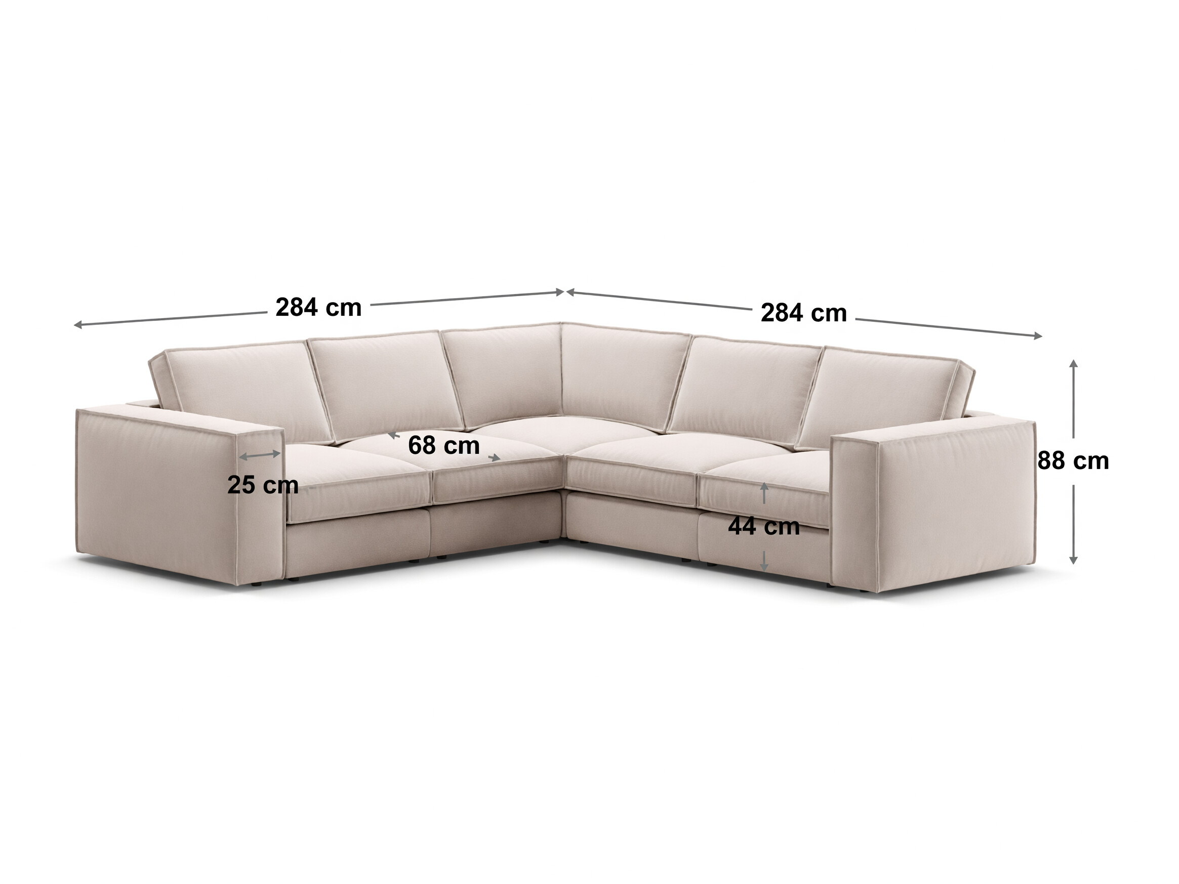 Moodulnurgadiivan Dalodei 113 (Babel Light grey)