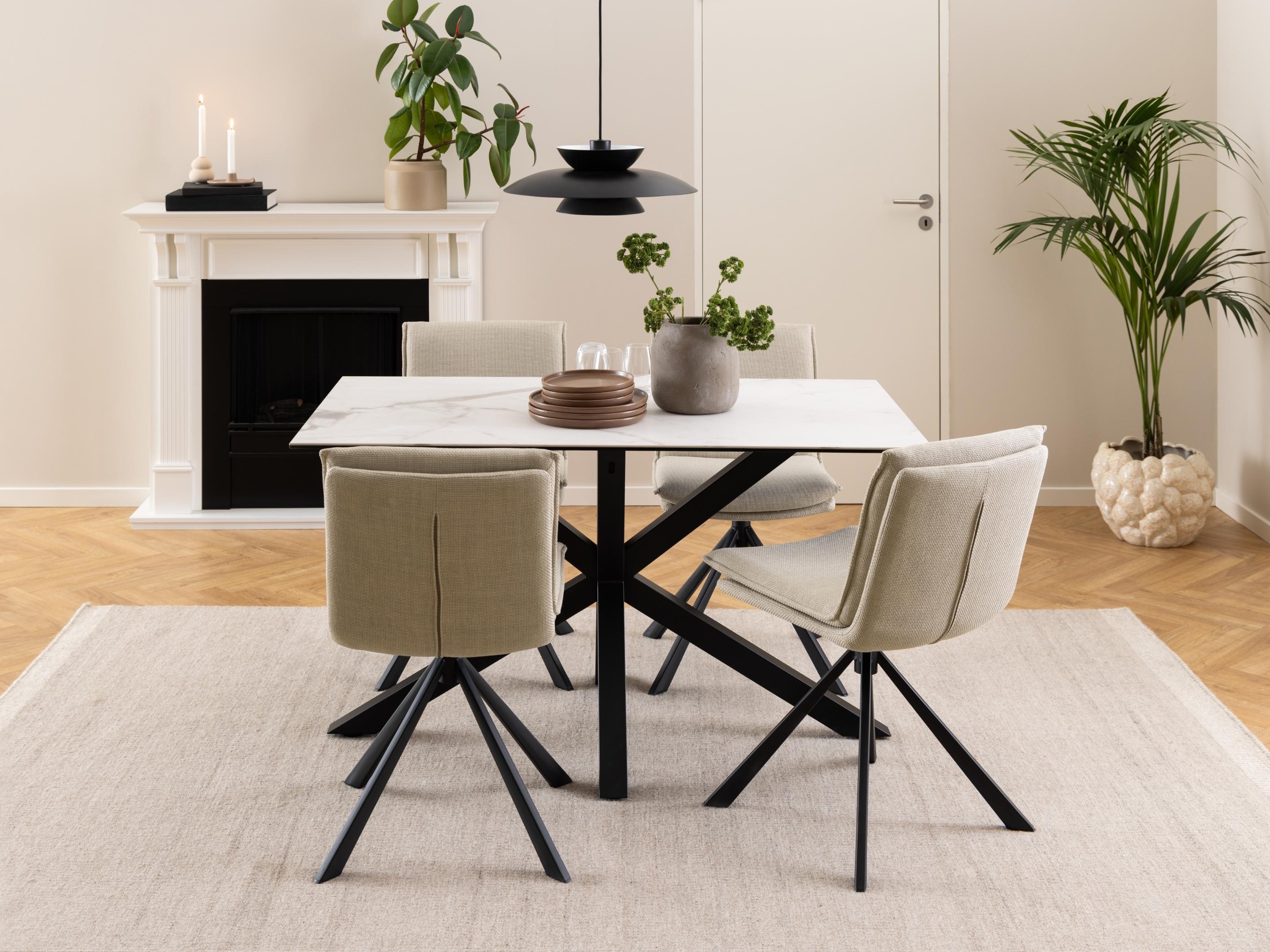 Laud Norsica 918 (Valge marmor + Must)
