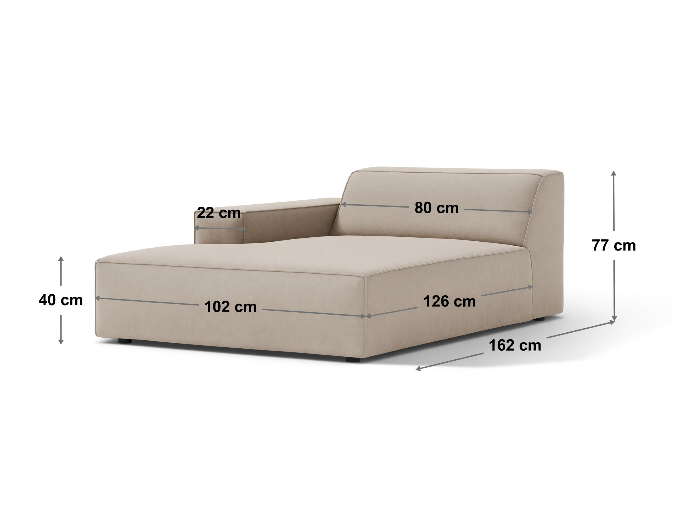 Modulaarne istumisnurk Lomcalu 128 (Baloo 2078)