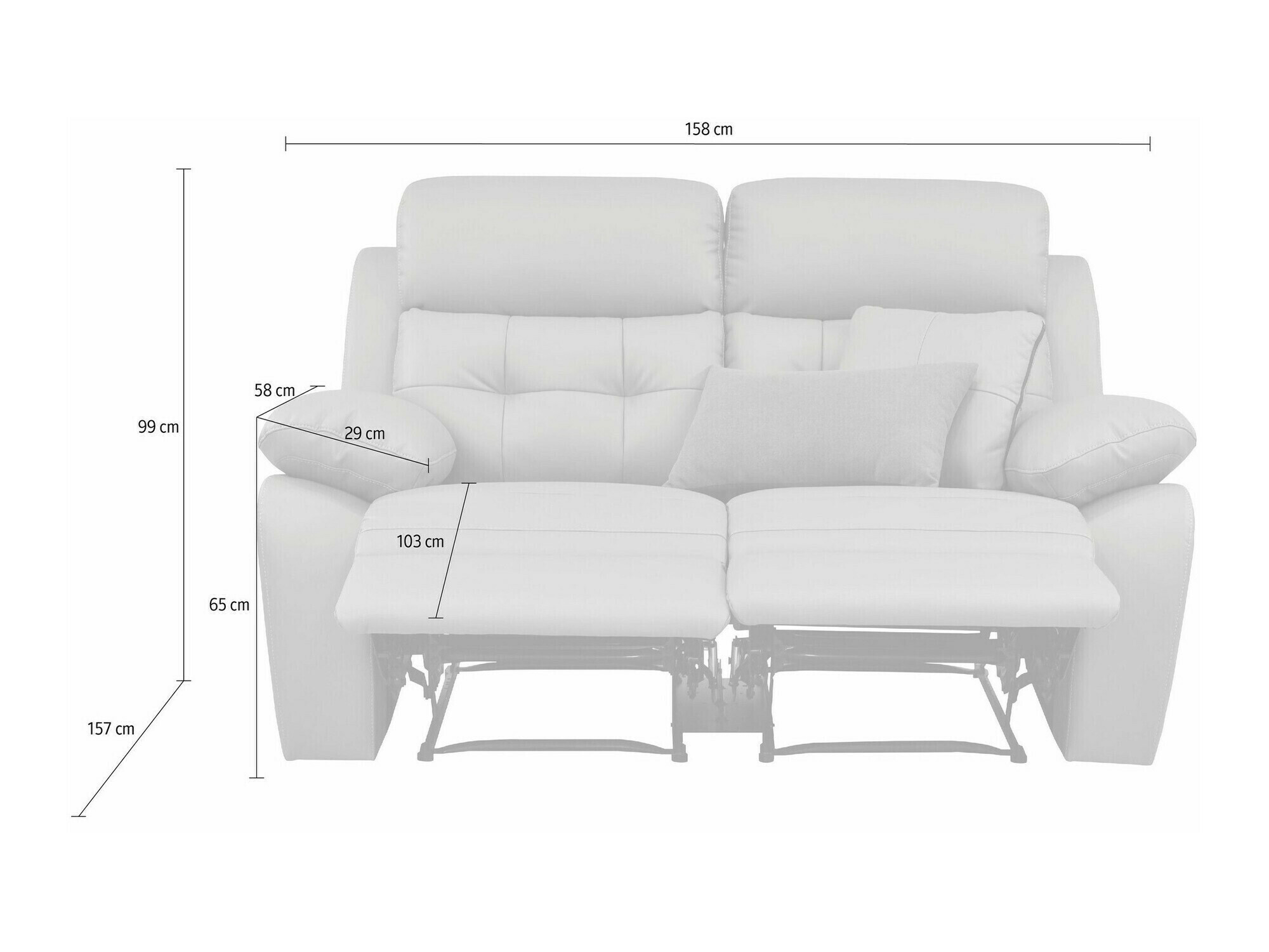 Diivan recliner SE3175
