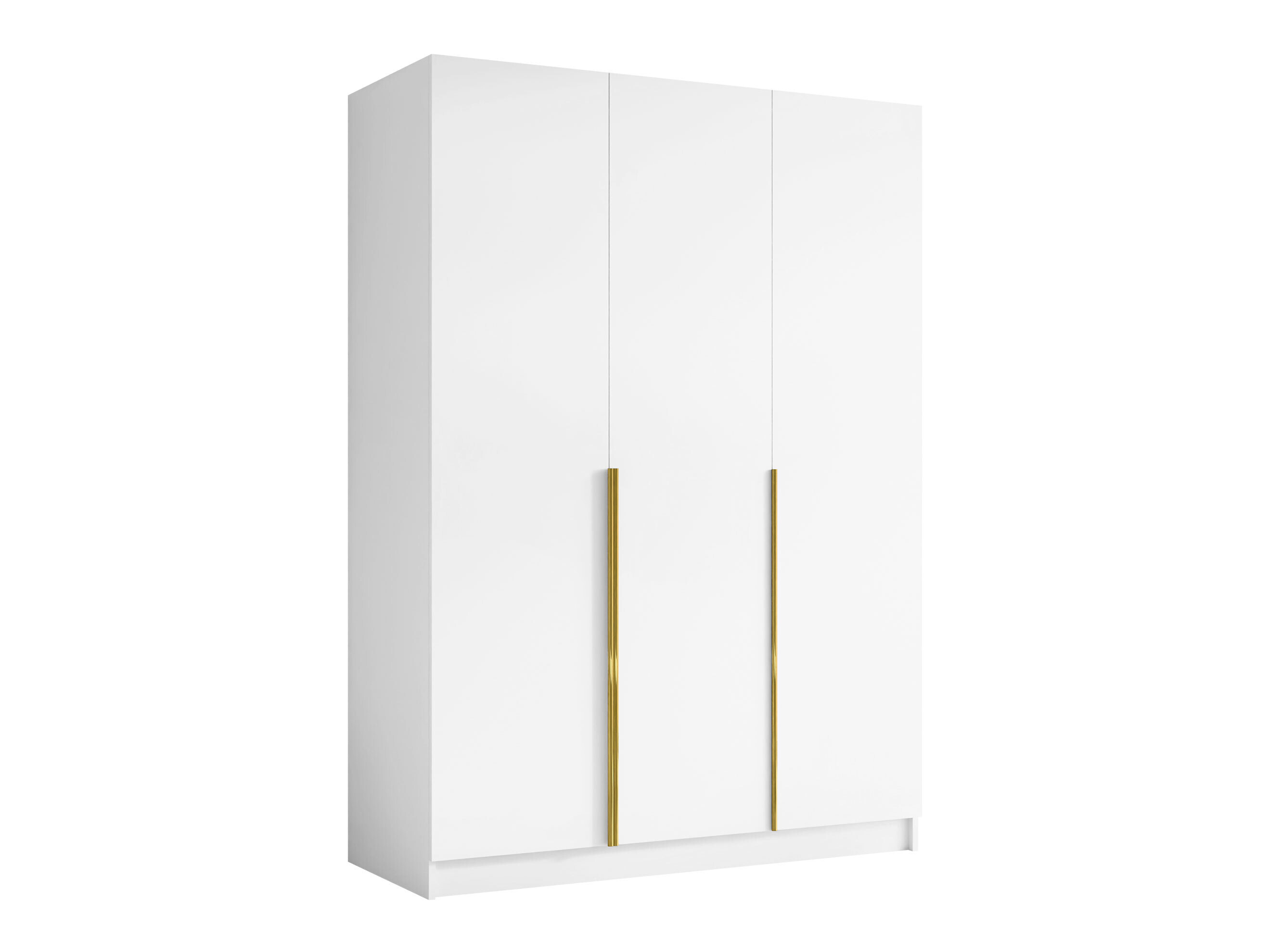 Riidekapp Closico Decoron I (Valge + Kuldne)