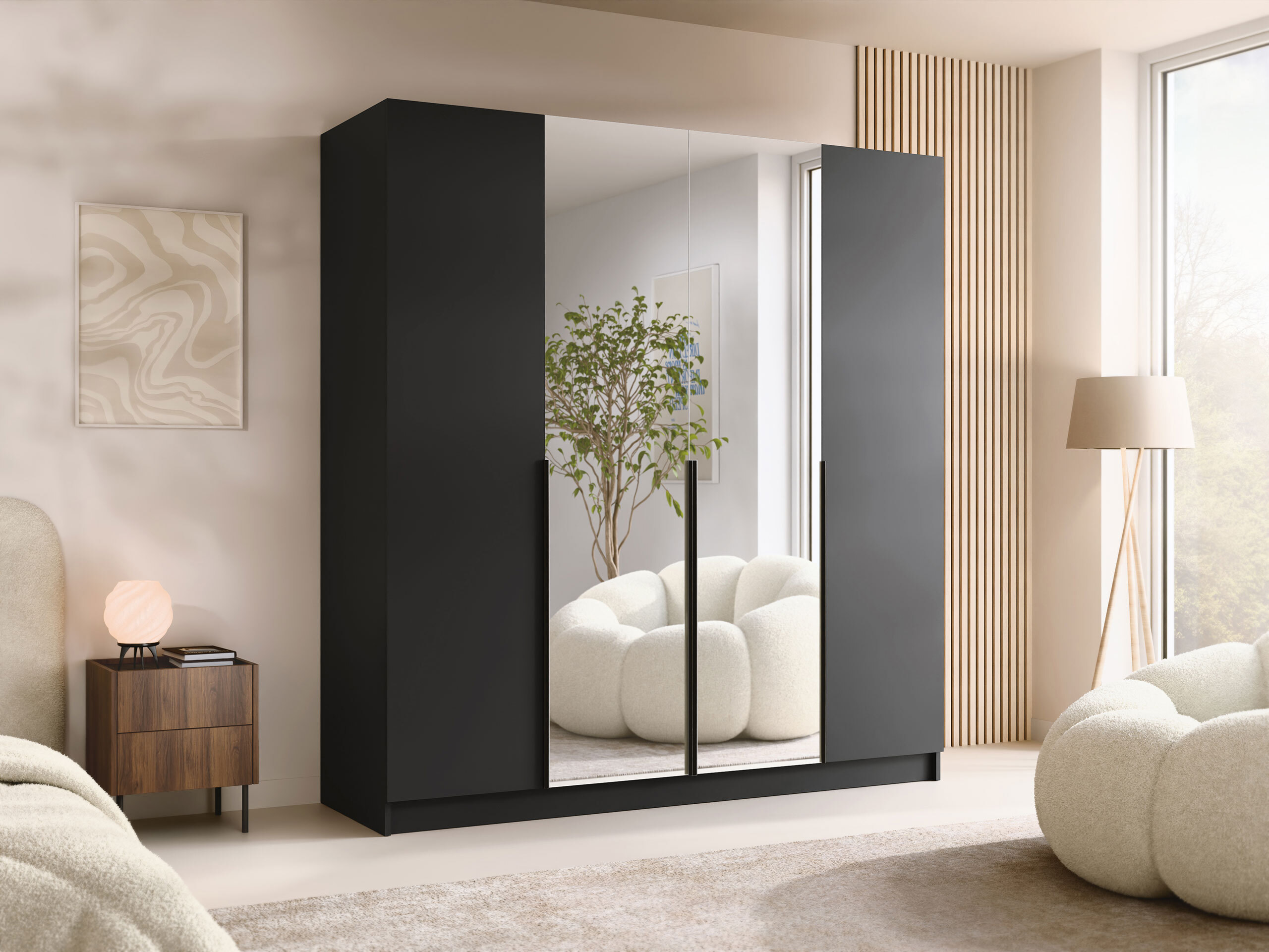 Riidekapp Closico Navor II (Must)