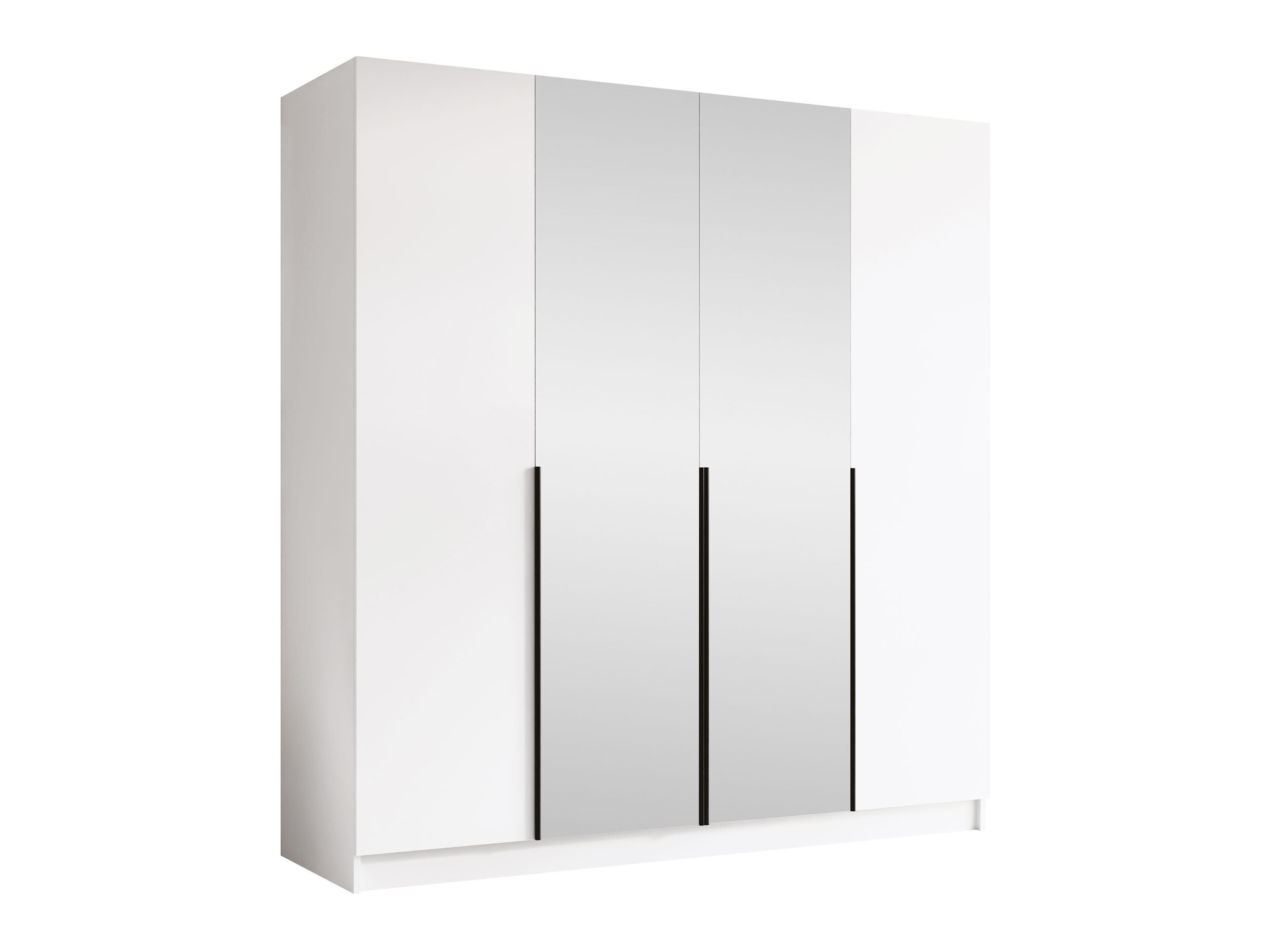 Riidekapp Closico Navor II (Valge)