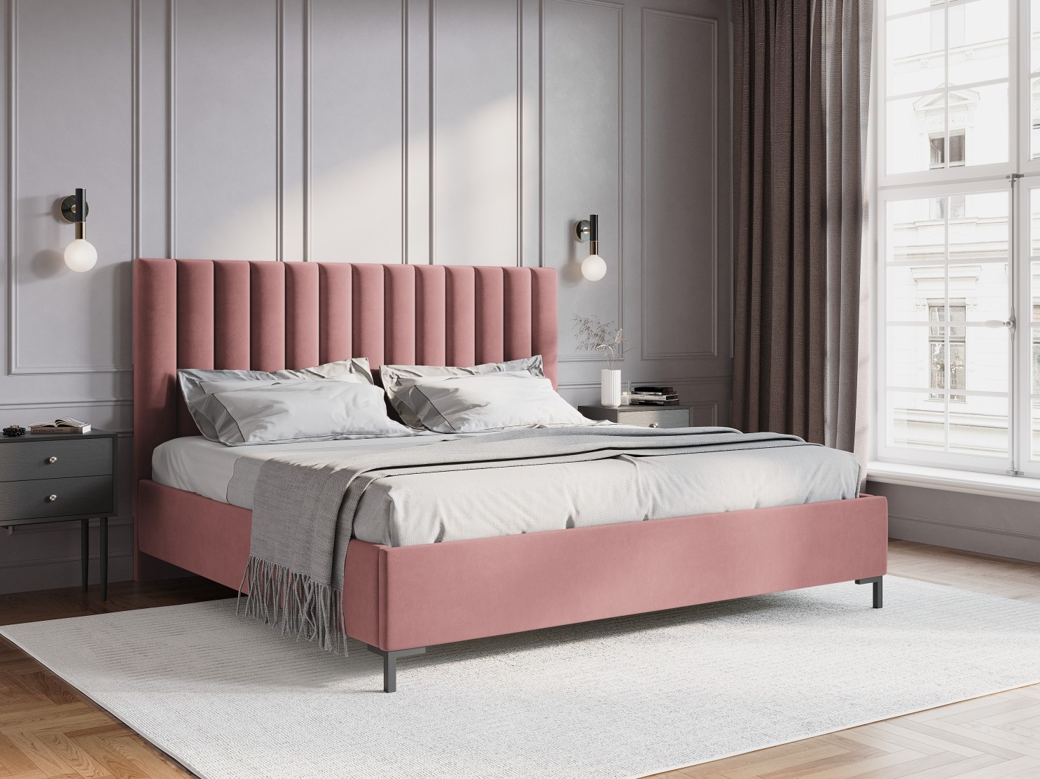 Voodi Beckley 146 (Bluvel 52)