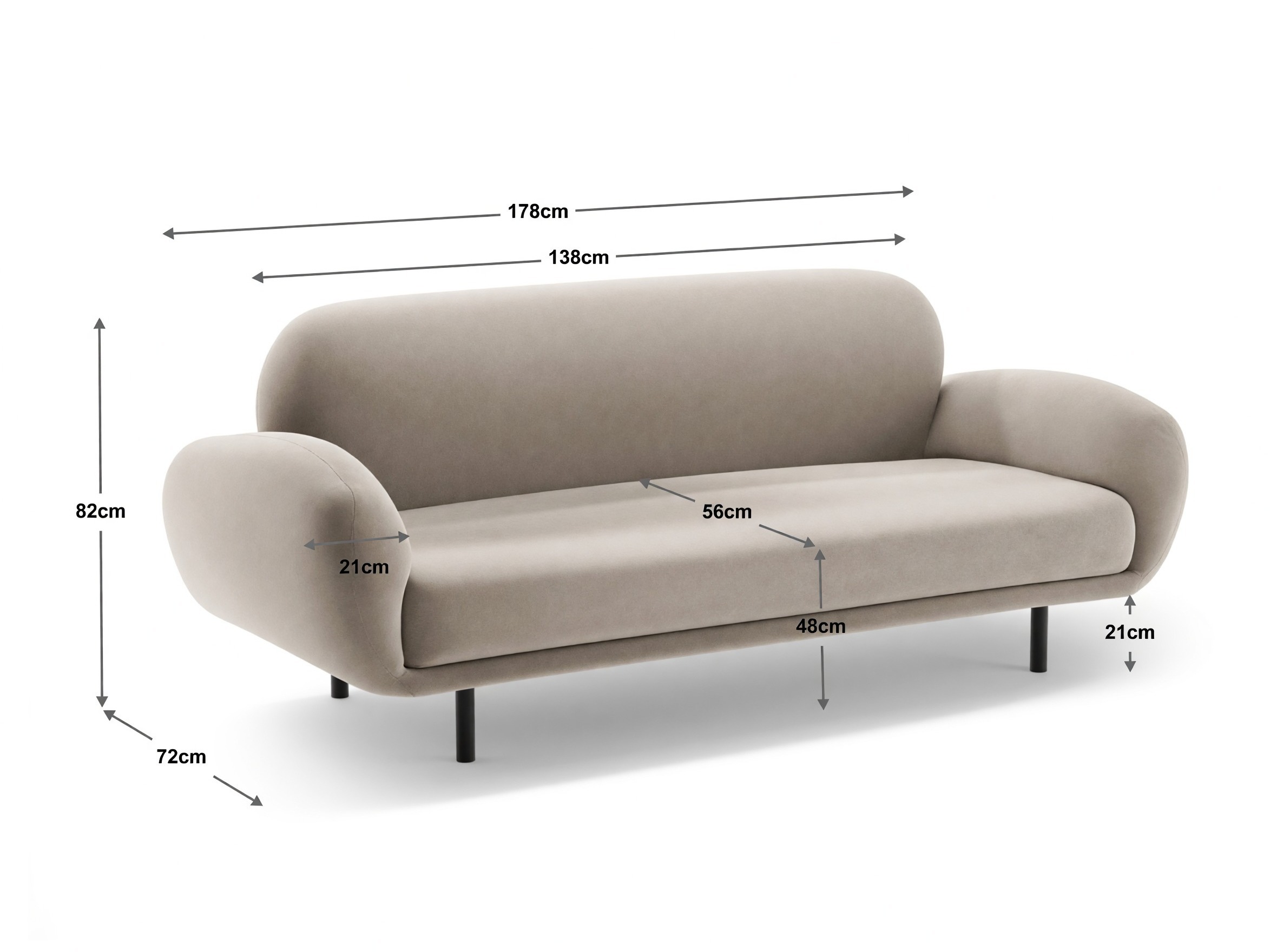 Diivan Beckley 343 (Silencio 34)