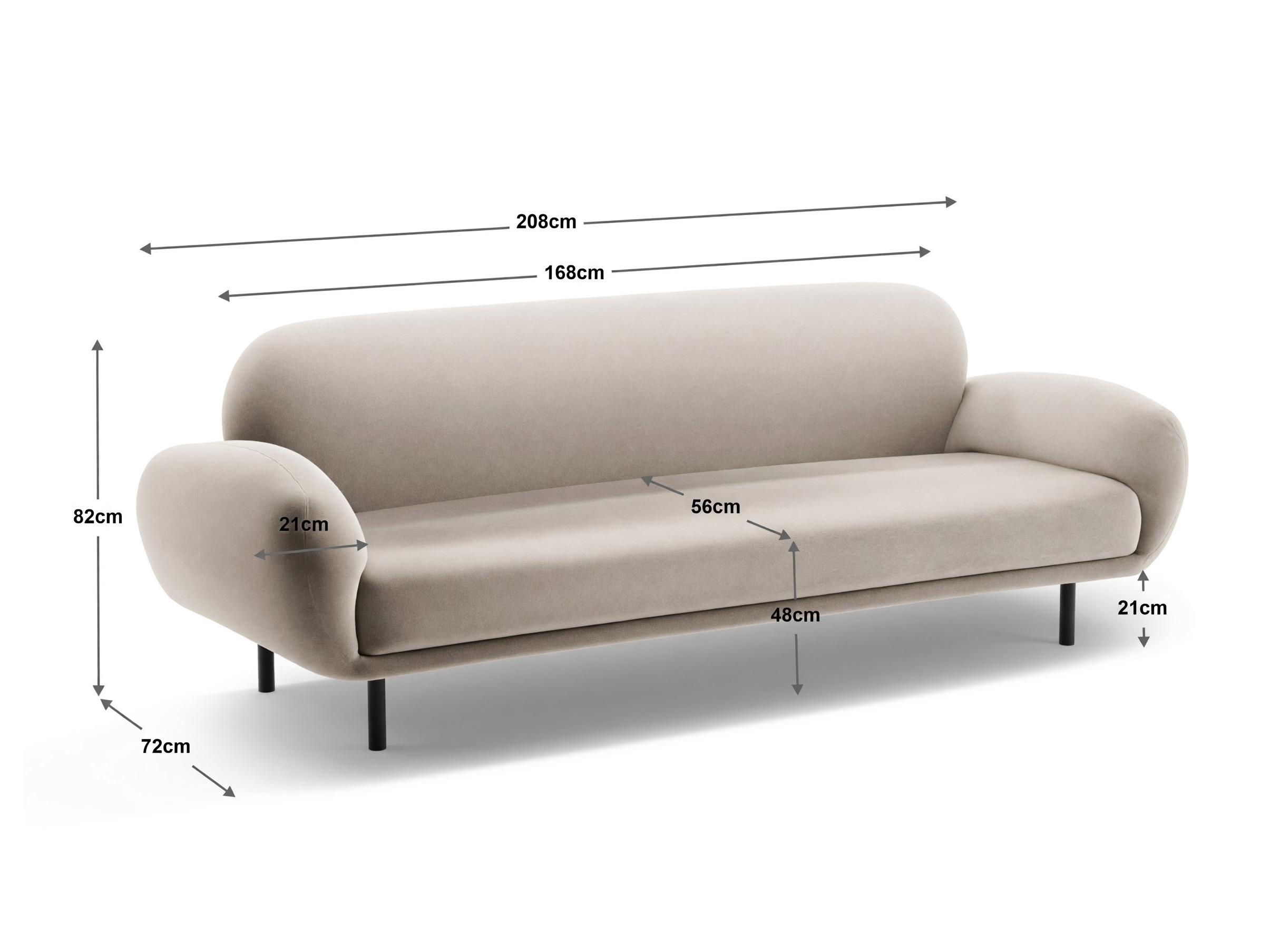 Diivan Beckley 344 (Silencio 53)