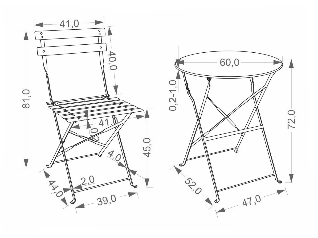 Rõdukomplekt Houston 2129 (Must)