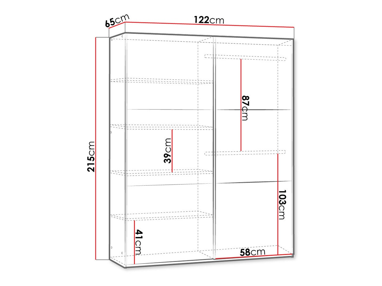 Riidekapp Honolulu 123 (Must)