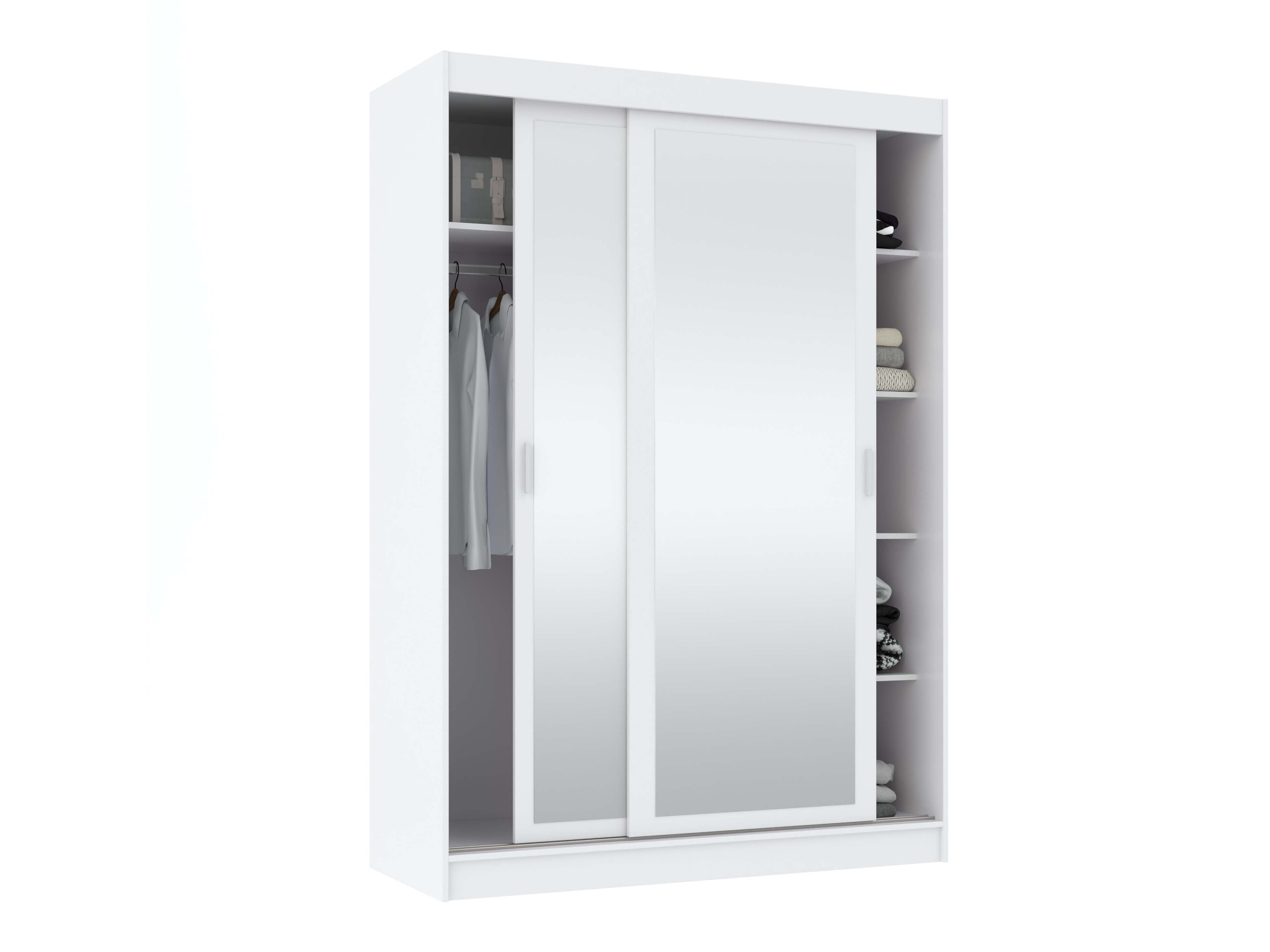 Riidekapp Bristol 243 (Valge)