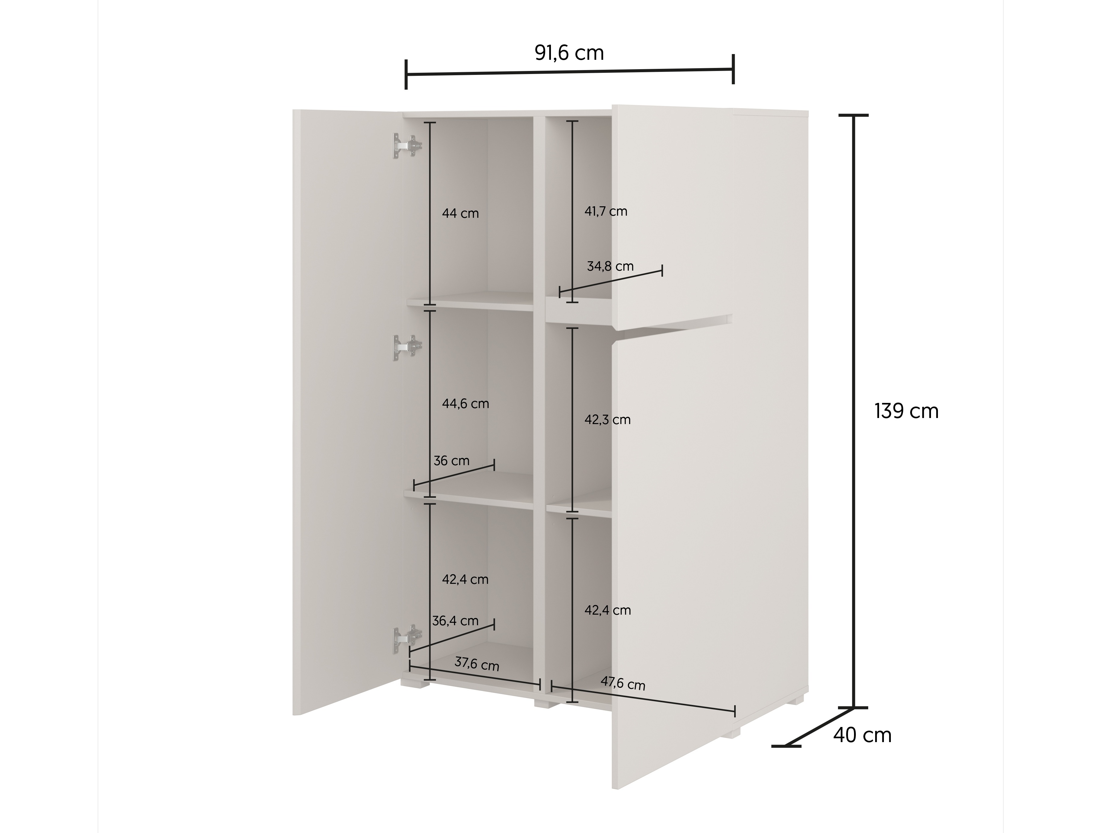 Riiul Elbleve 102 (Must)