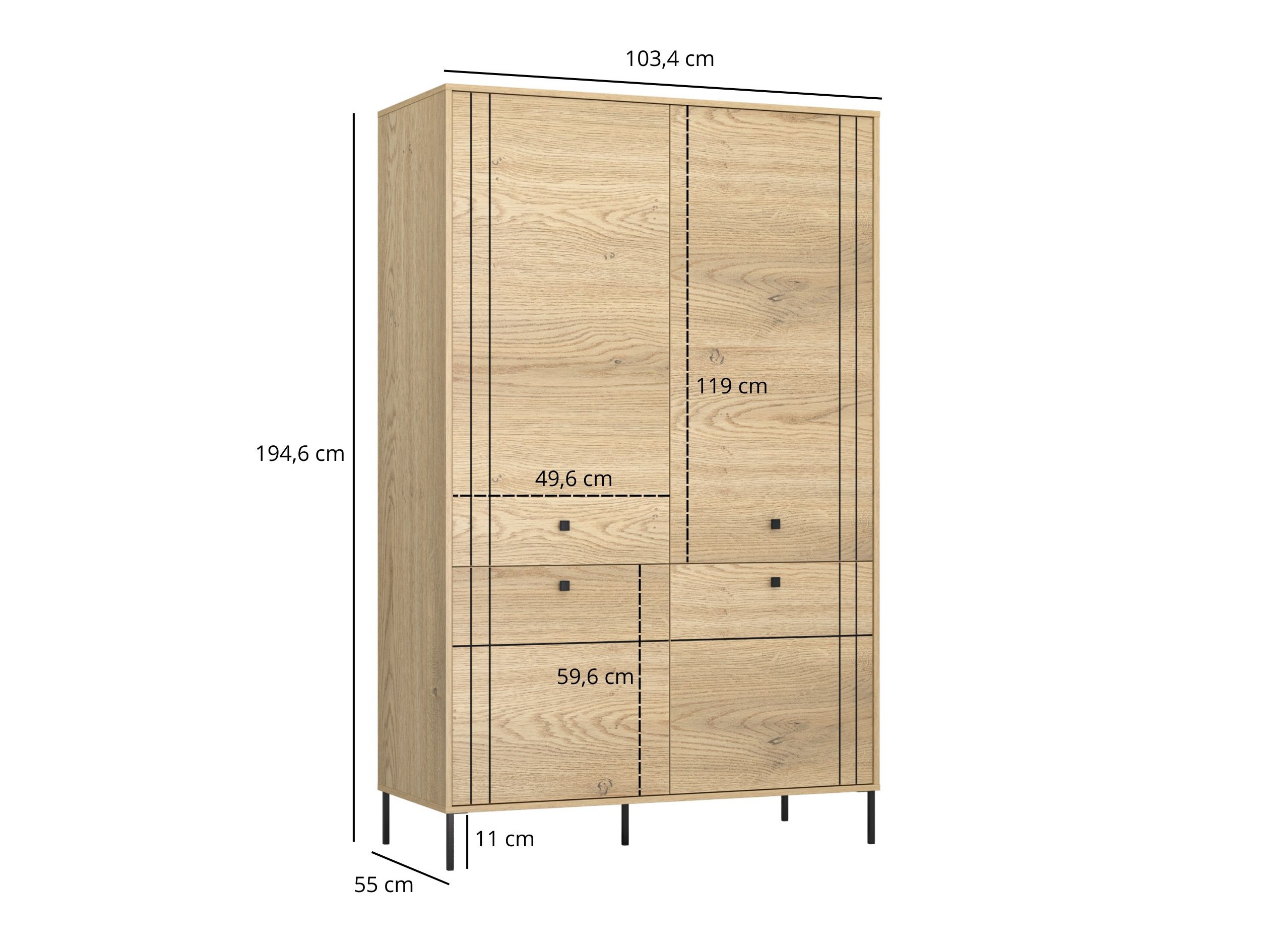 Riidekapp Venleve 107