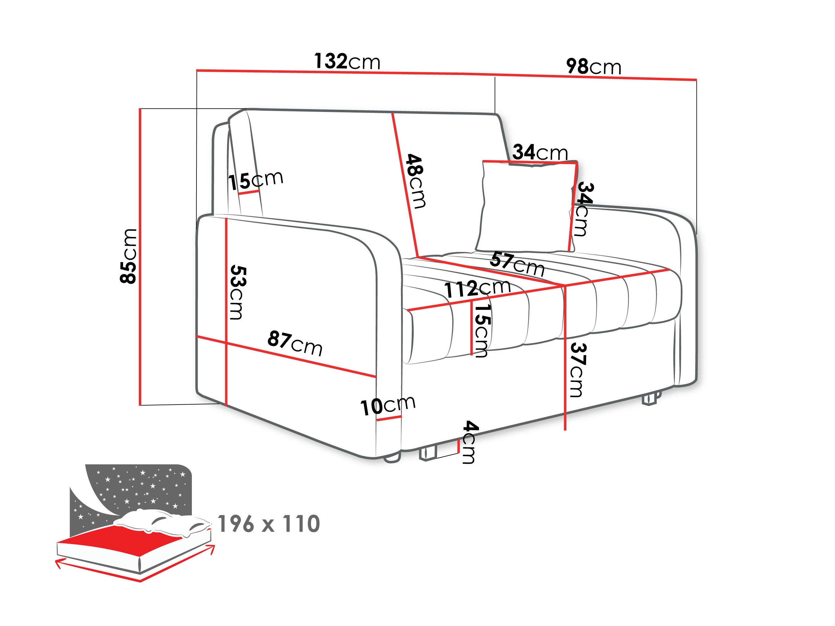 Diivanvoodi Columbus 259 (Polo 889)