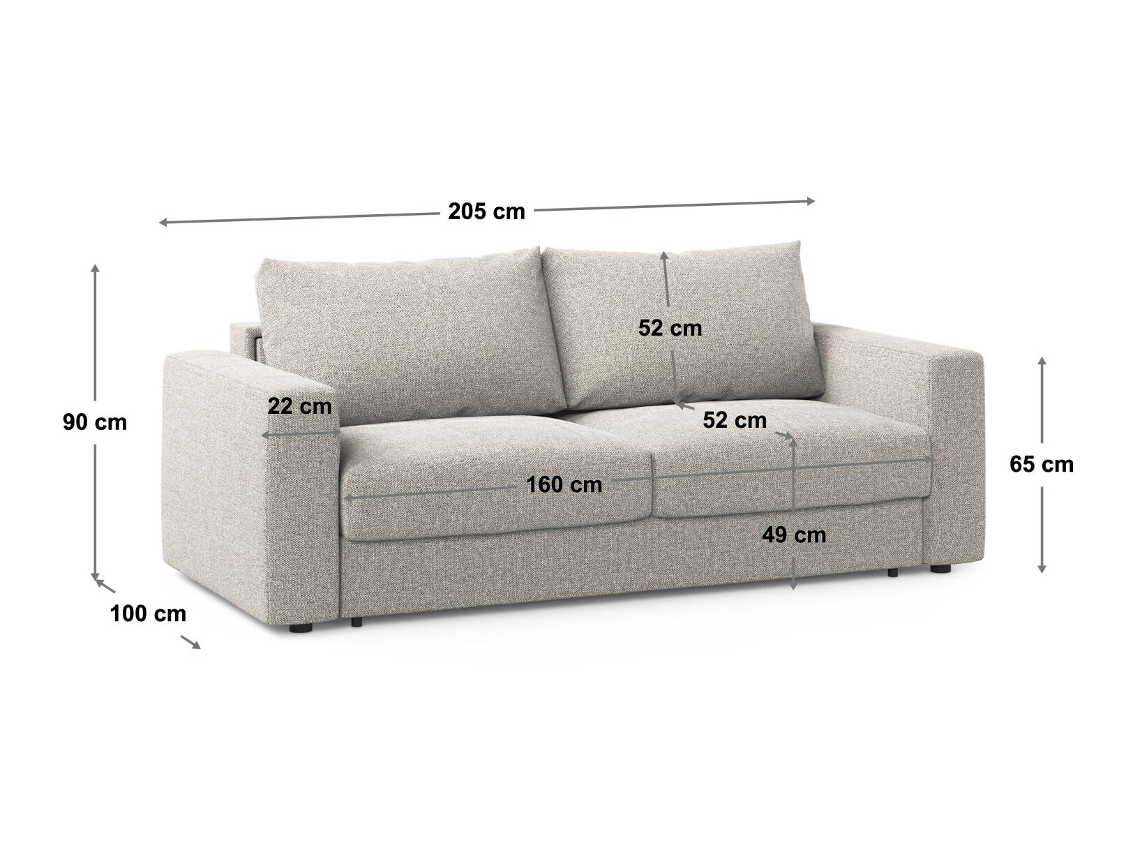 Diivanvoodi Beckley 385 (Babel Black)