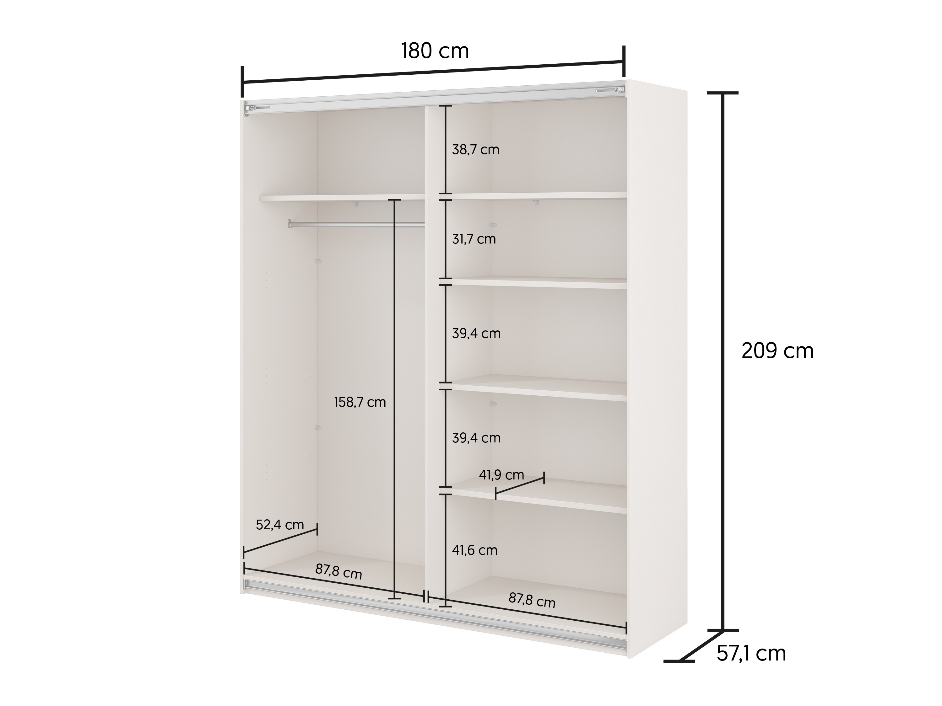 Riidekapp Melvele 126