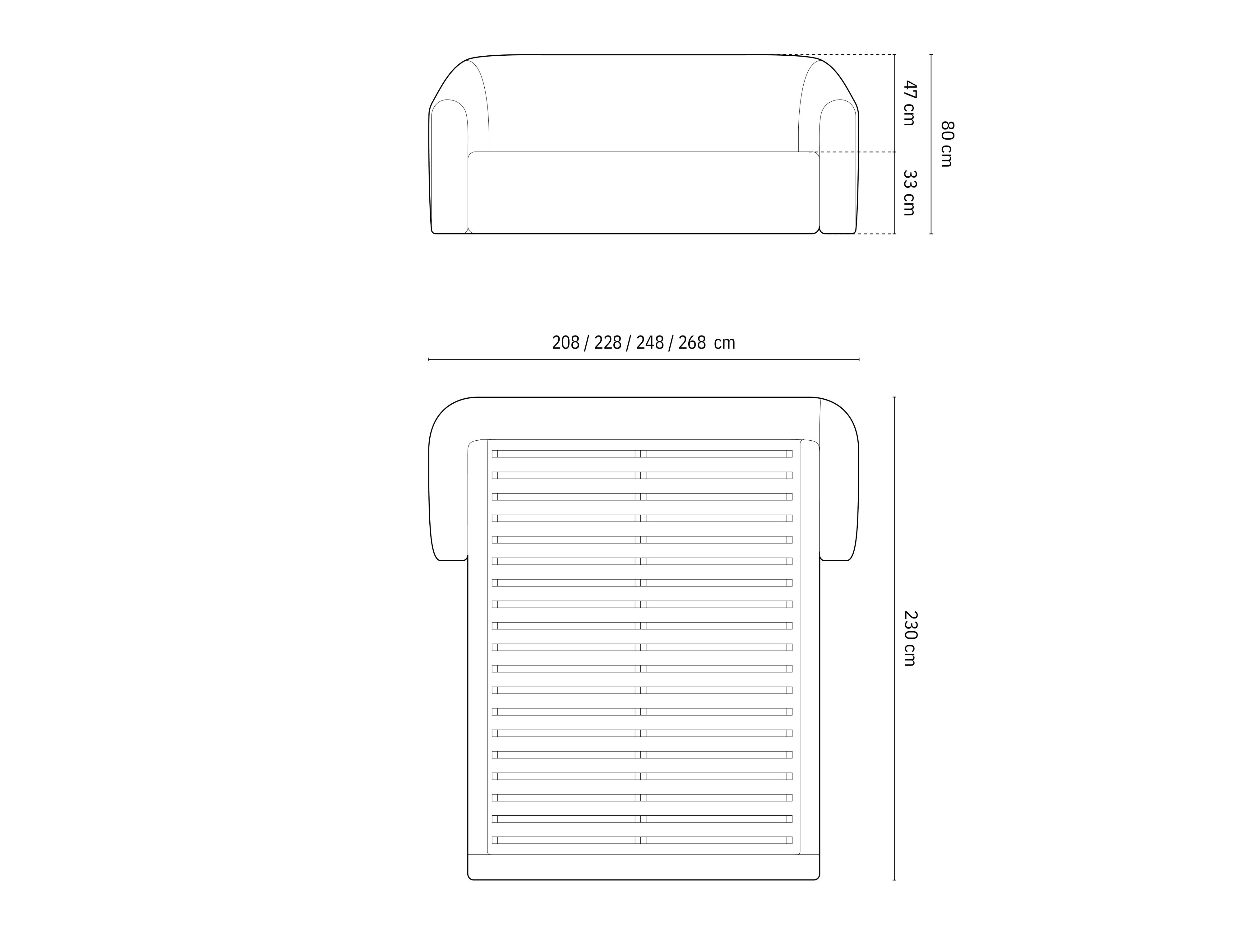 Voodi Felrevu 100 (Bluvel 89)