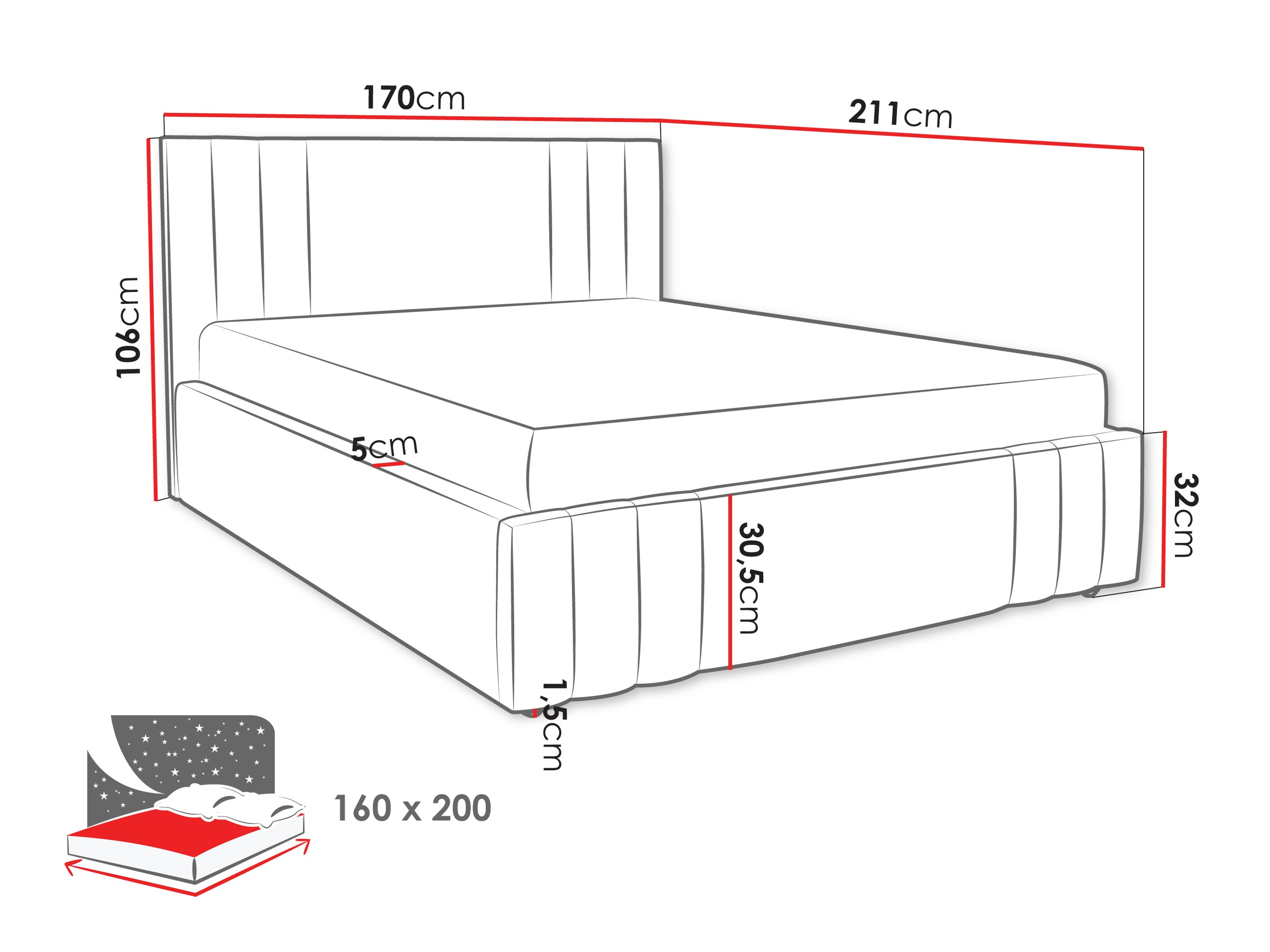 Voodi Lepos (Nazar 225.02)