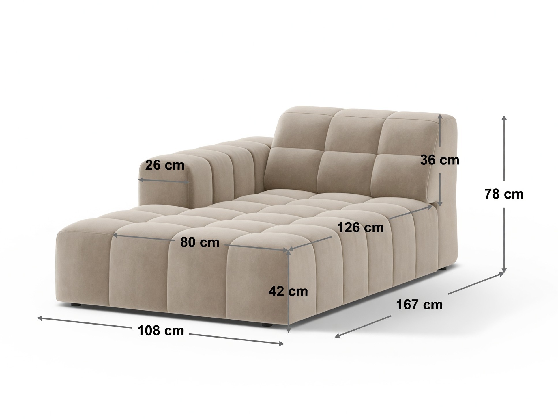 Modulaarne istumisnurk Somelo 114 (Venus 2911)