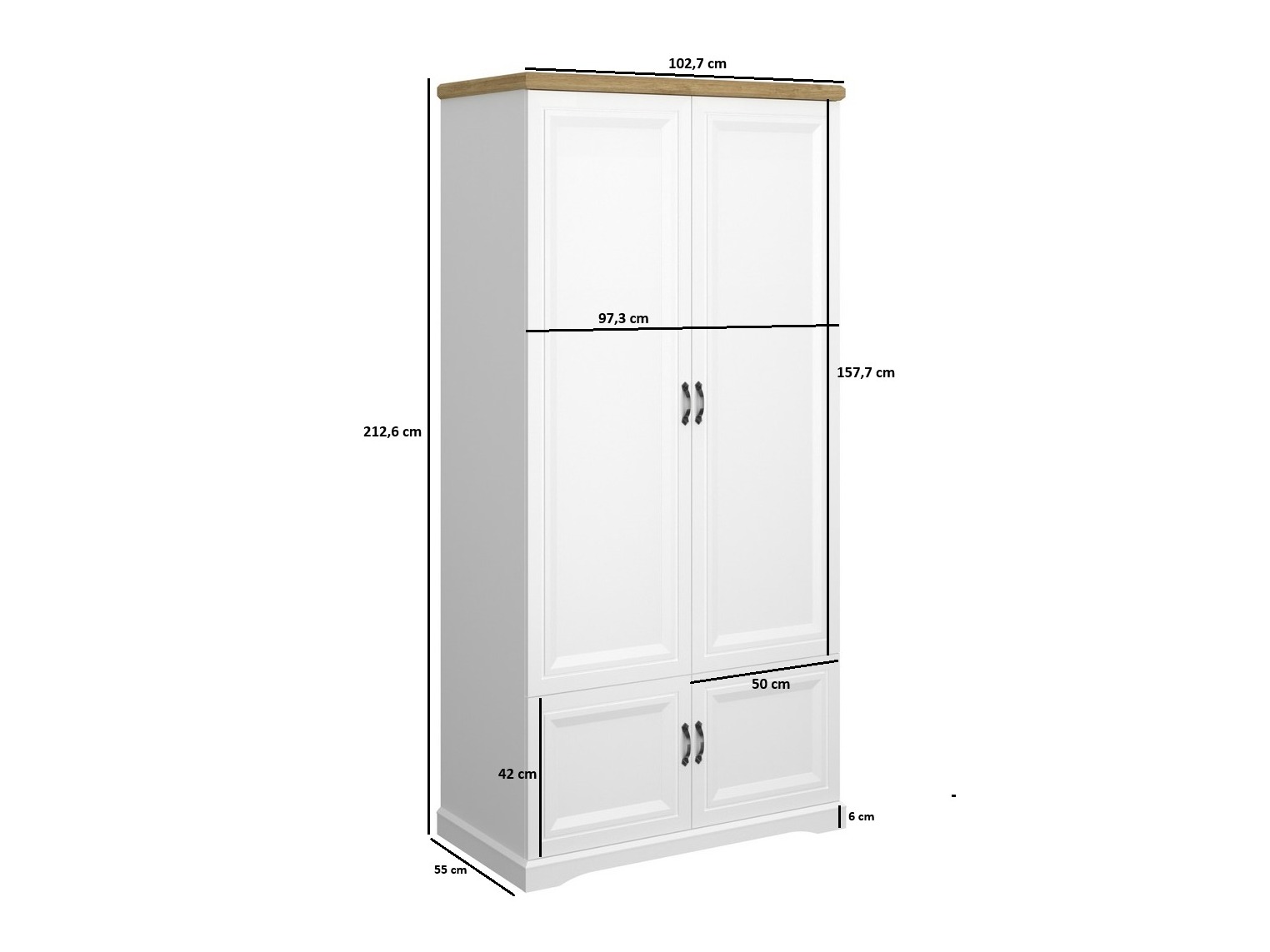 Riidekapp Tormore 105