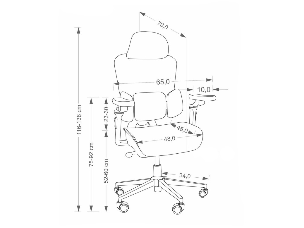 Kontoritool Houston 2153
