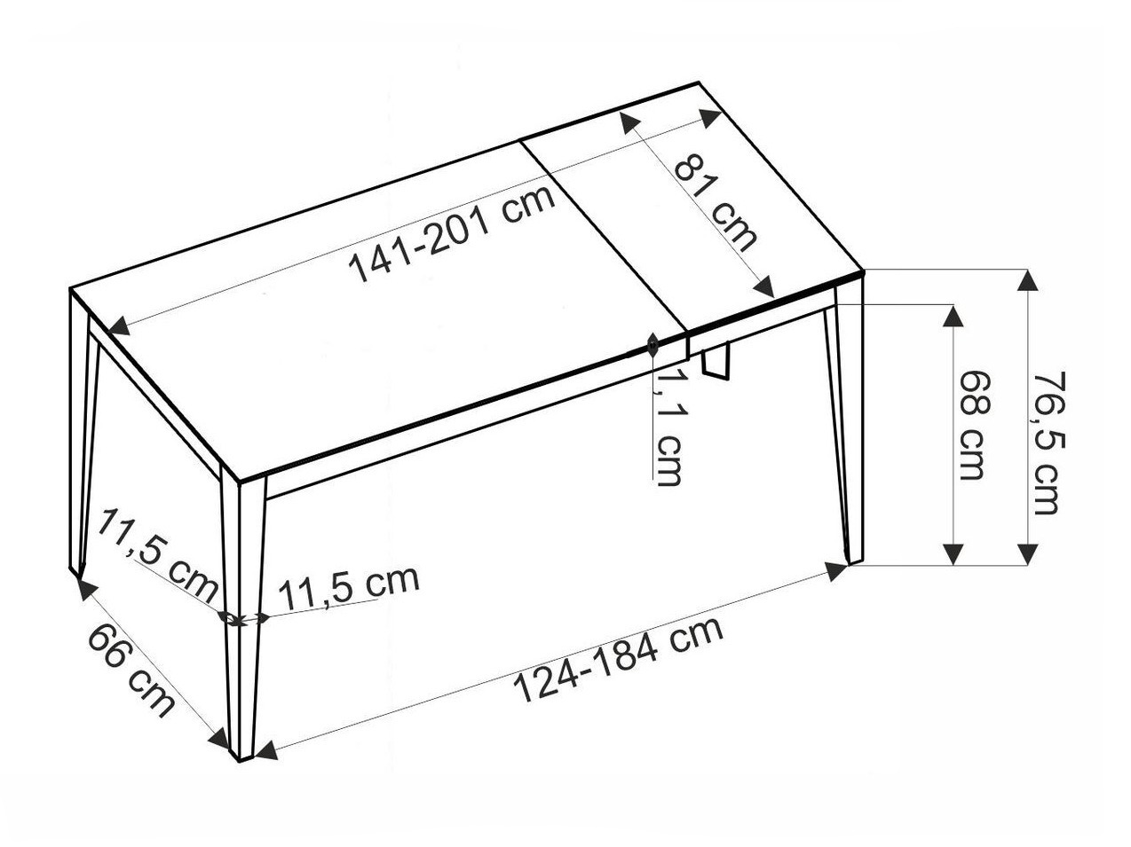 Laud Houston 2157 (Valge marmor)
