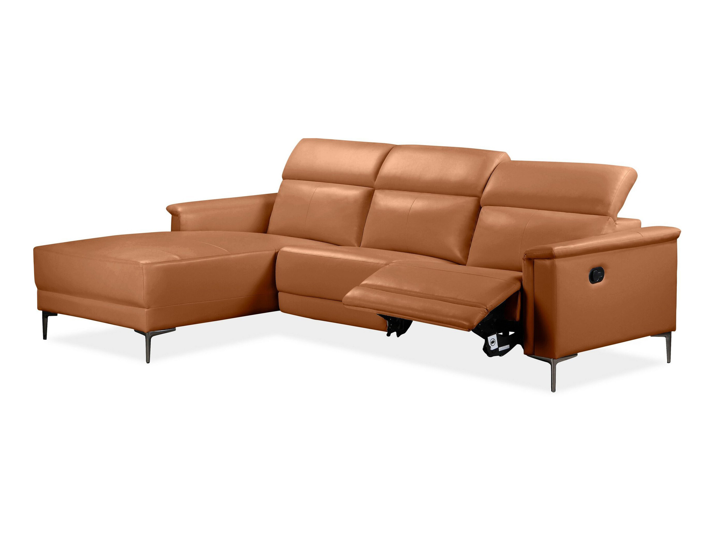 Pehme nurga recliner Denton 1500 (Pruun)