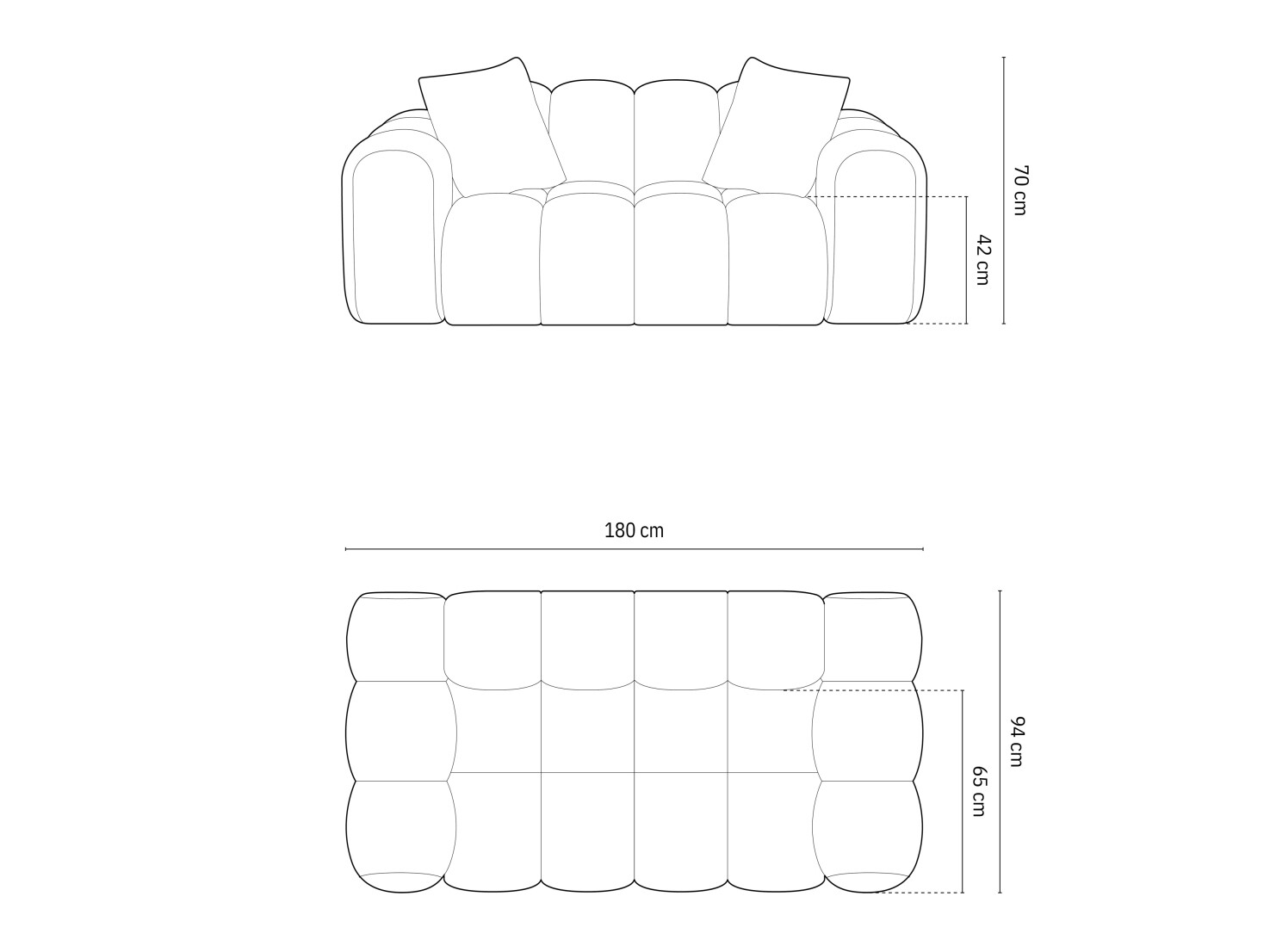 Diivan Mondelo 102 (Bluvel 77)