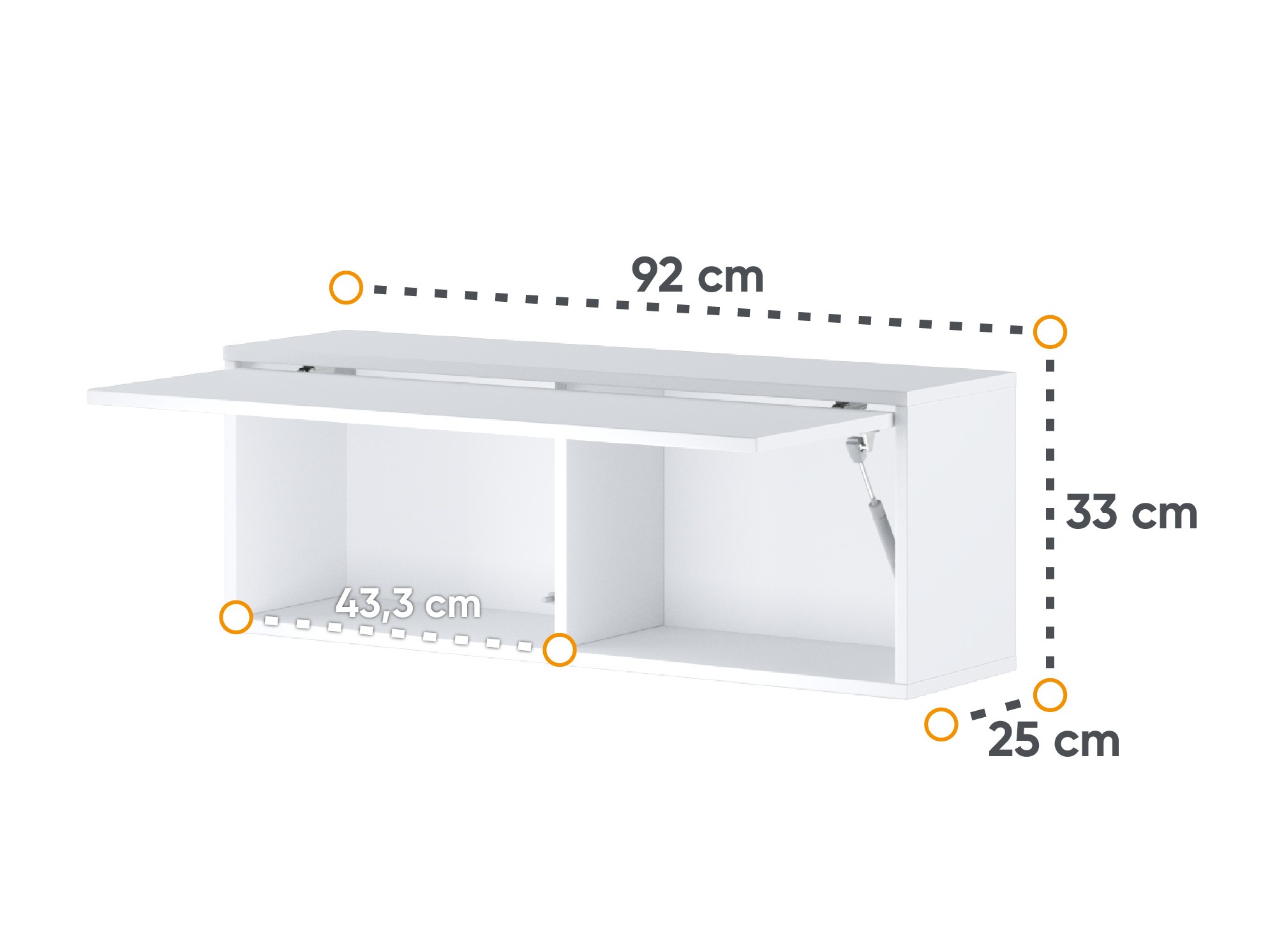 Seinakapp Concept Lenart II (Valge)