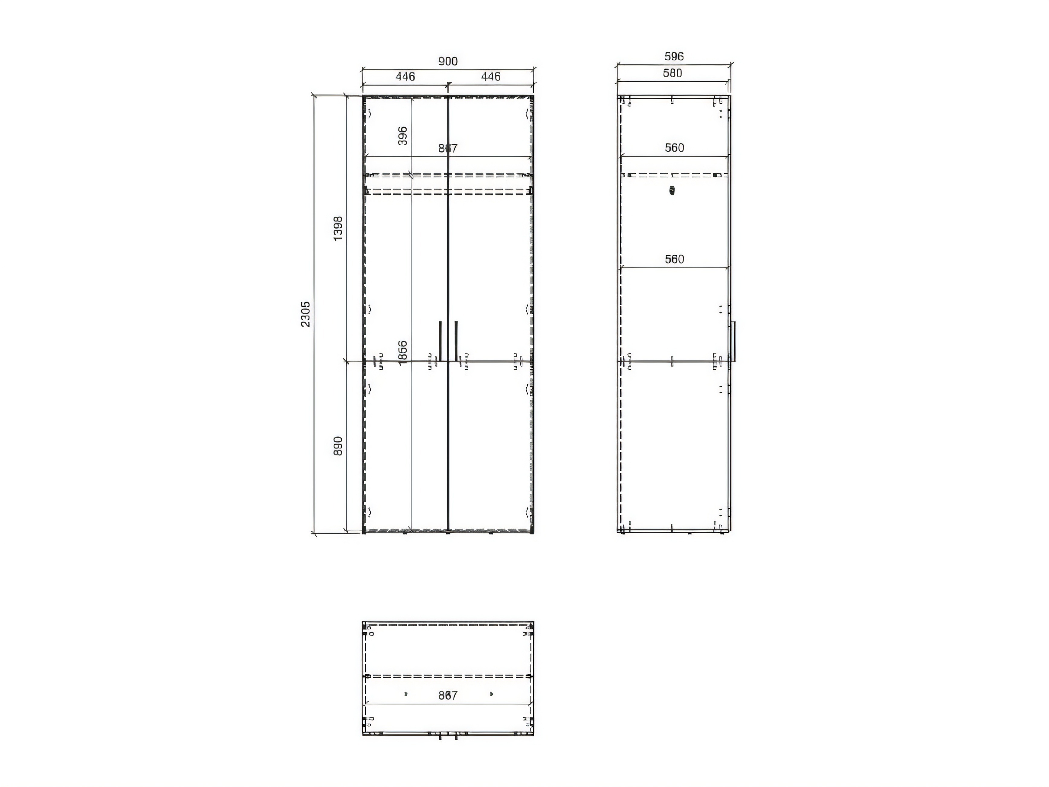 Riidekapp Floveni 118
