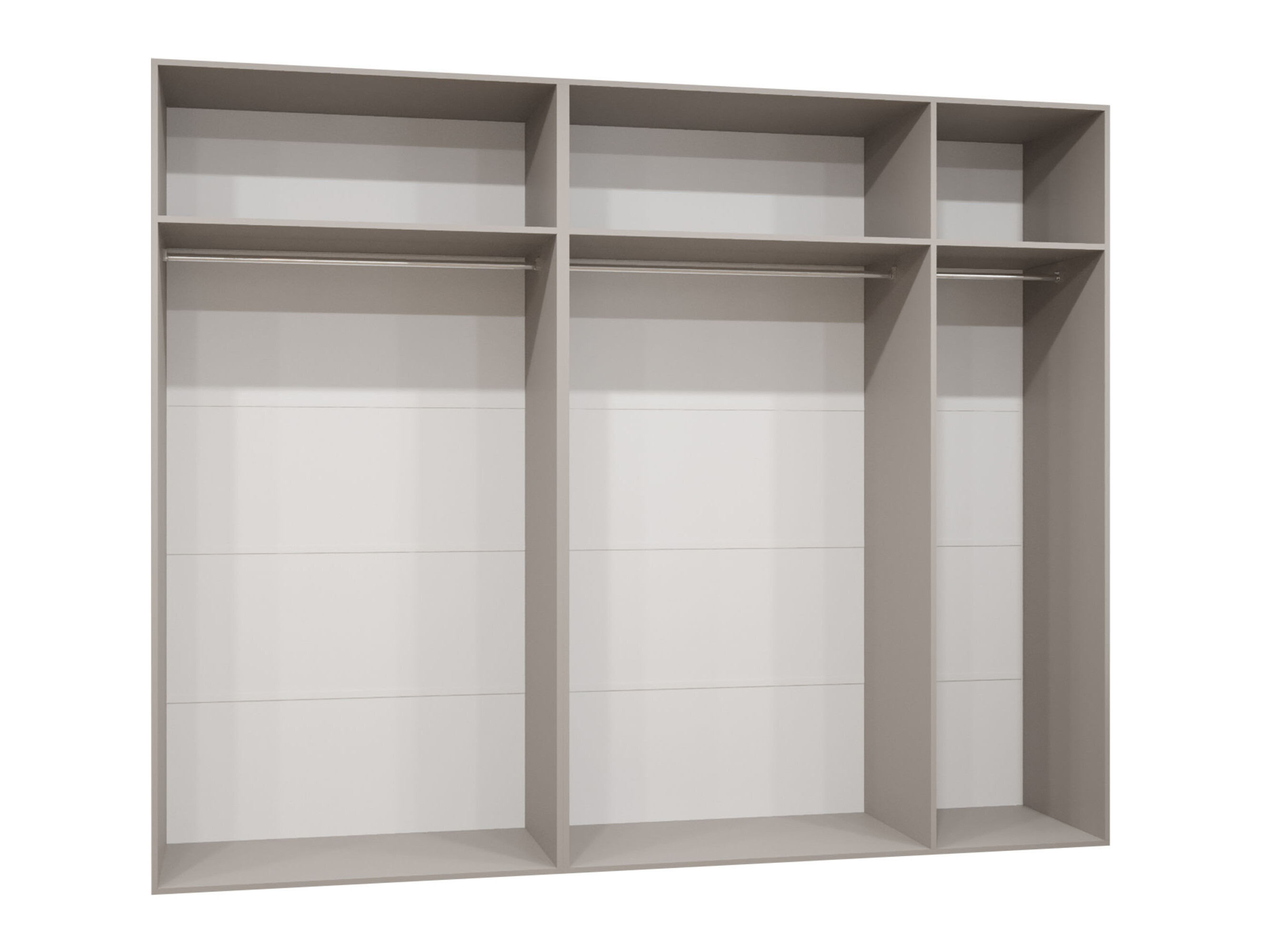 Riidekapp Hartford 516 (Valge)