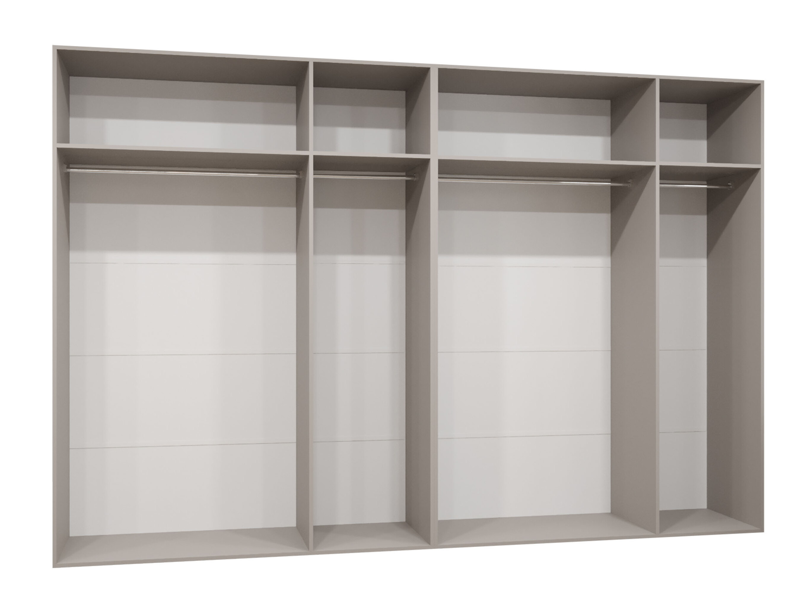 Riidekapp Hartford 539 (Valge)