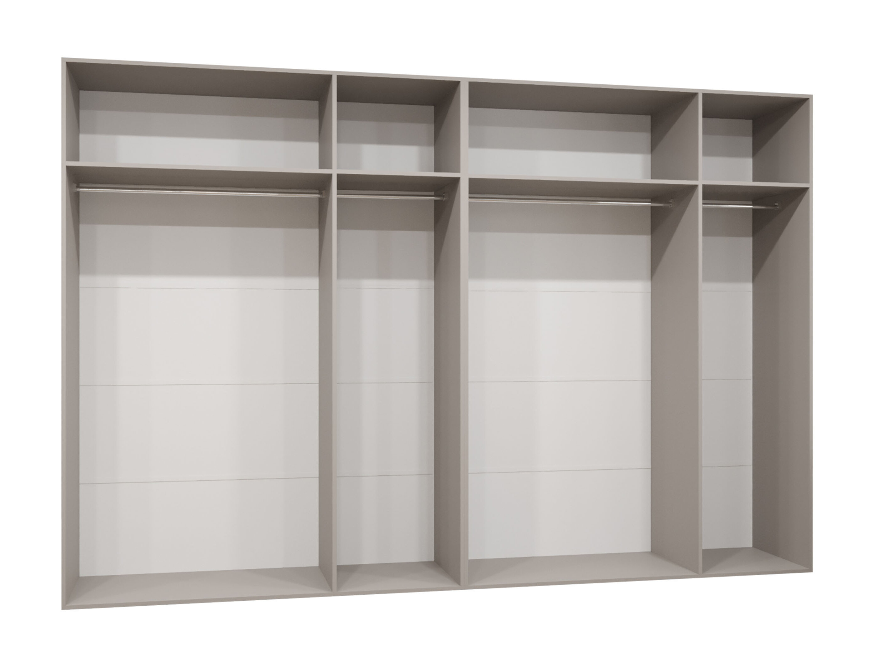 Riidekapp Hartford 593 (Valge)