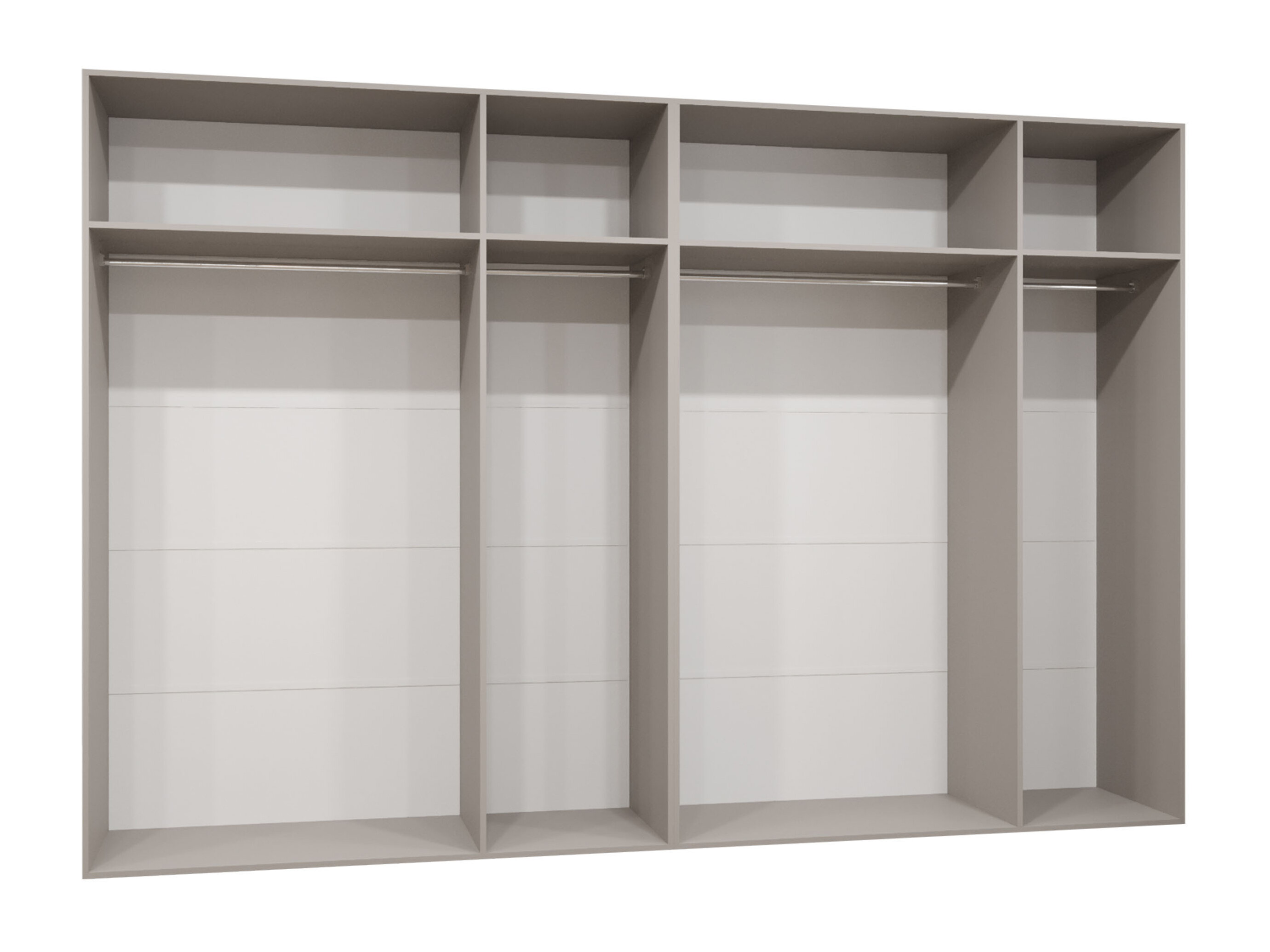 Riidekapp Hartford 632 (Valge)