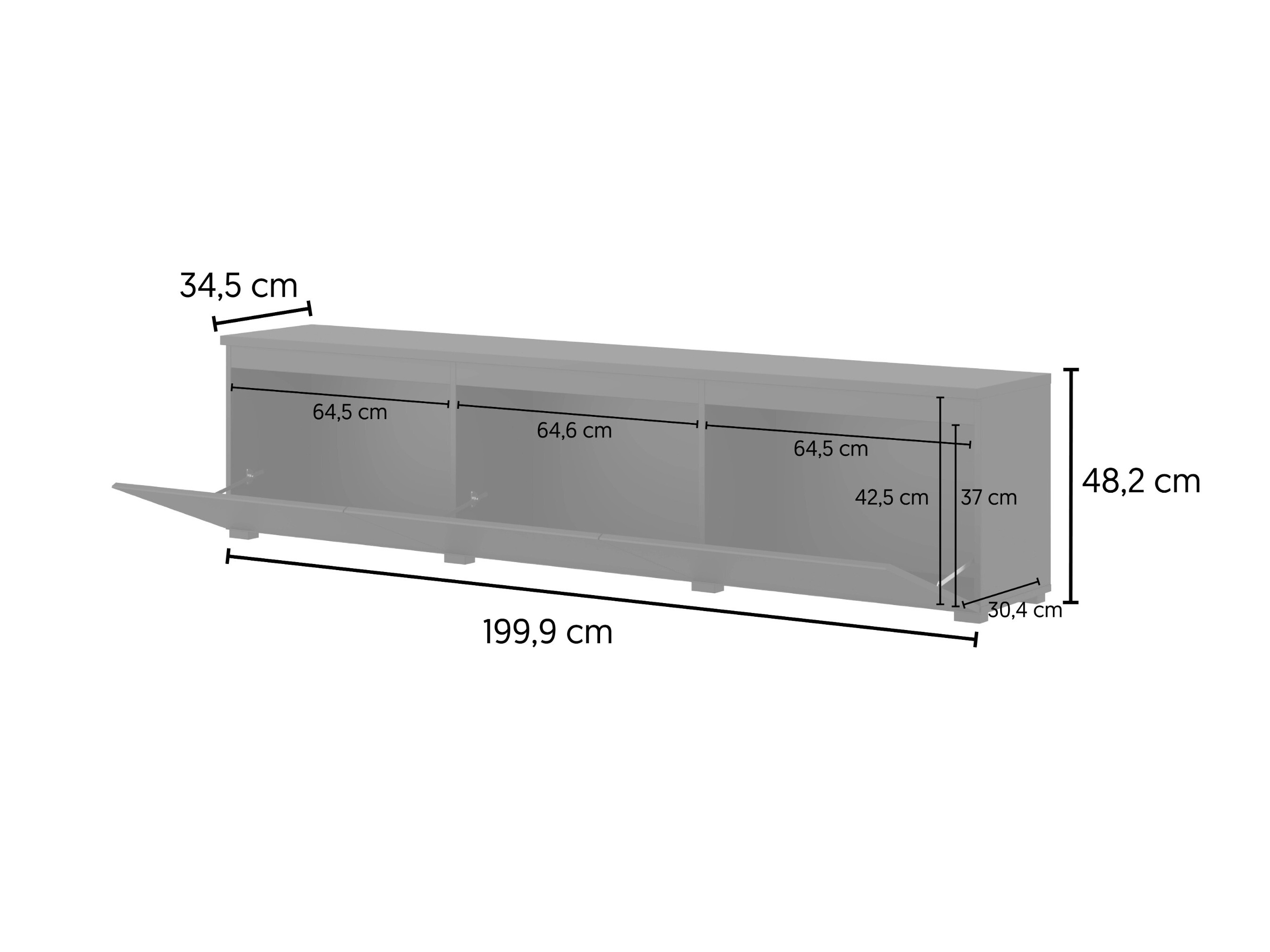 TV-alus Baletu 113 (Must)