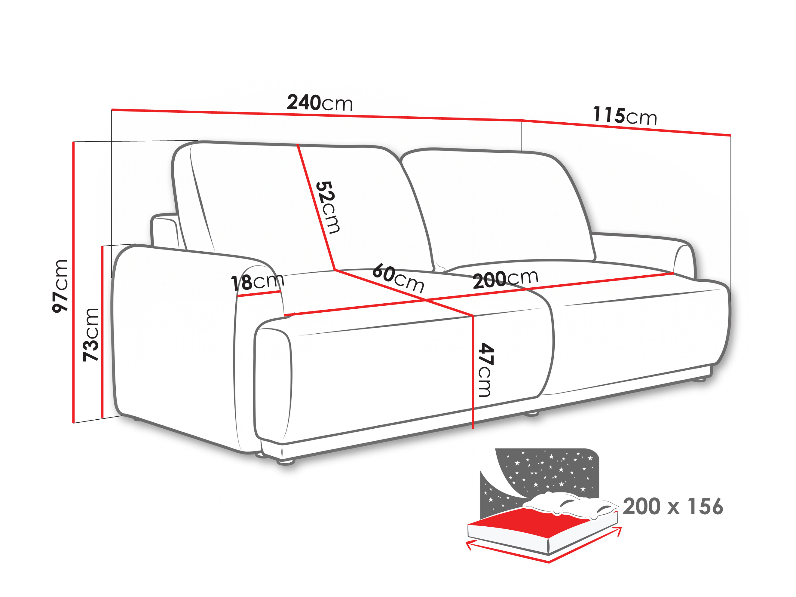 Diivanvoodi Lufkin 113 (Bello 25)