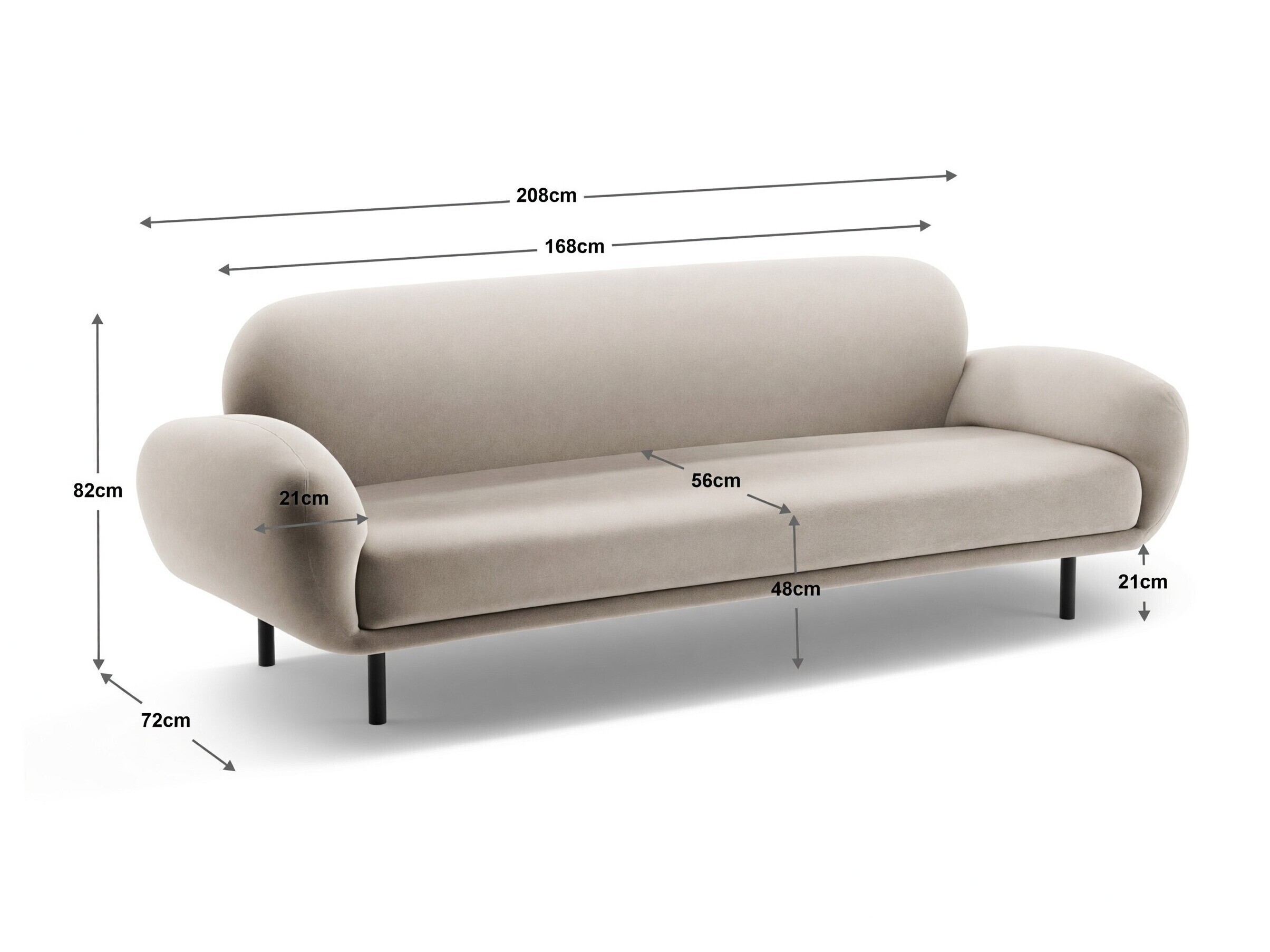 Diivan Beckley 344 (Silencio 72)