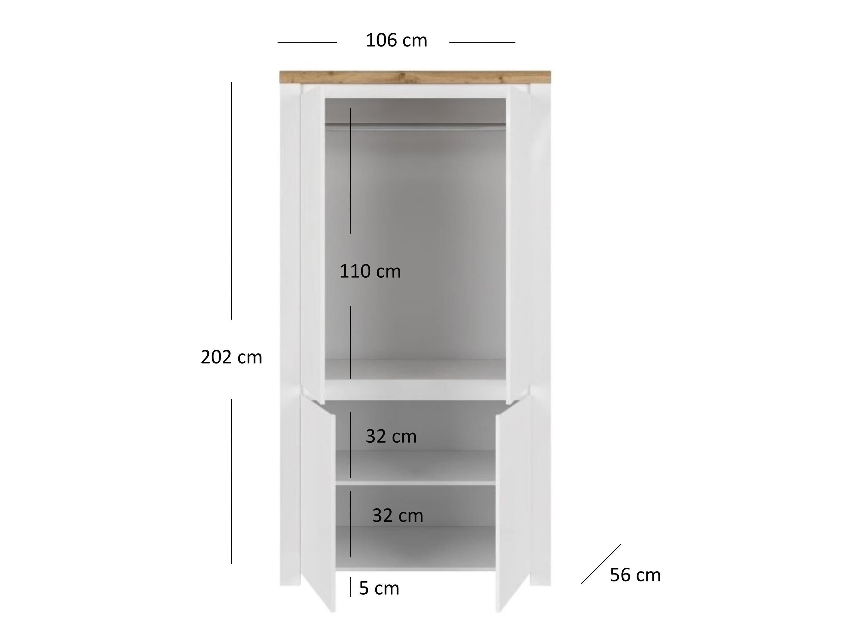 Riidekapp Melmonu 109