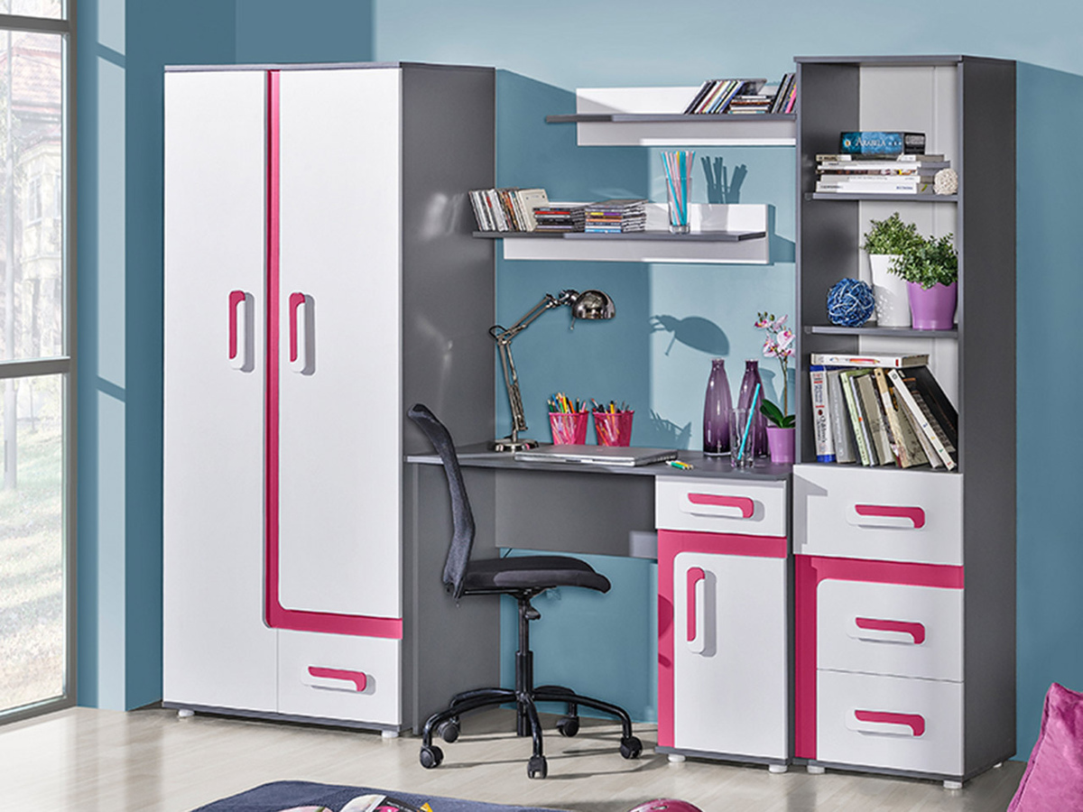 Lastetoa komplekt Levtala 116 (Antratsiit + Valge + Roosikarva)